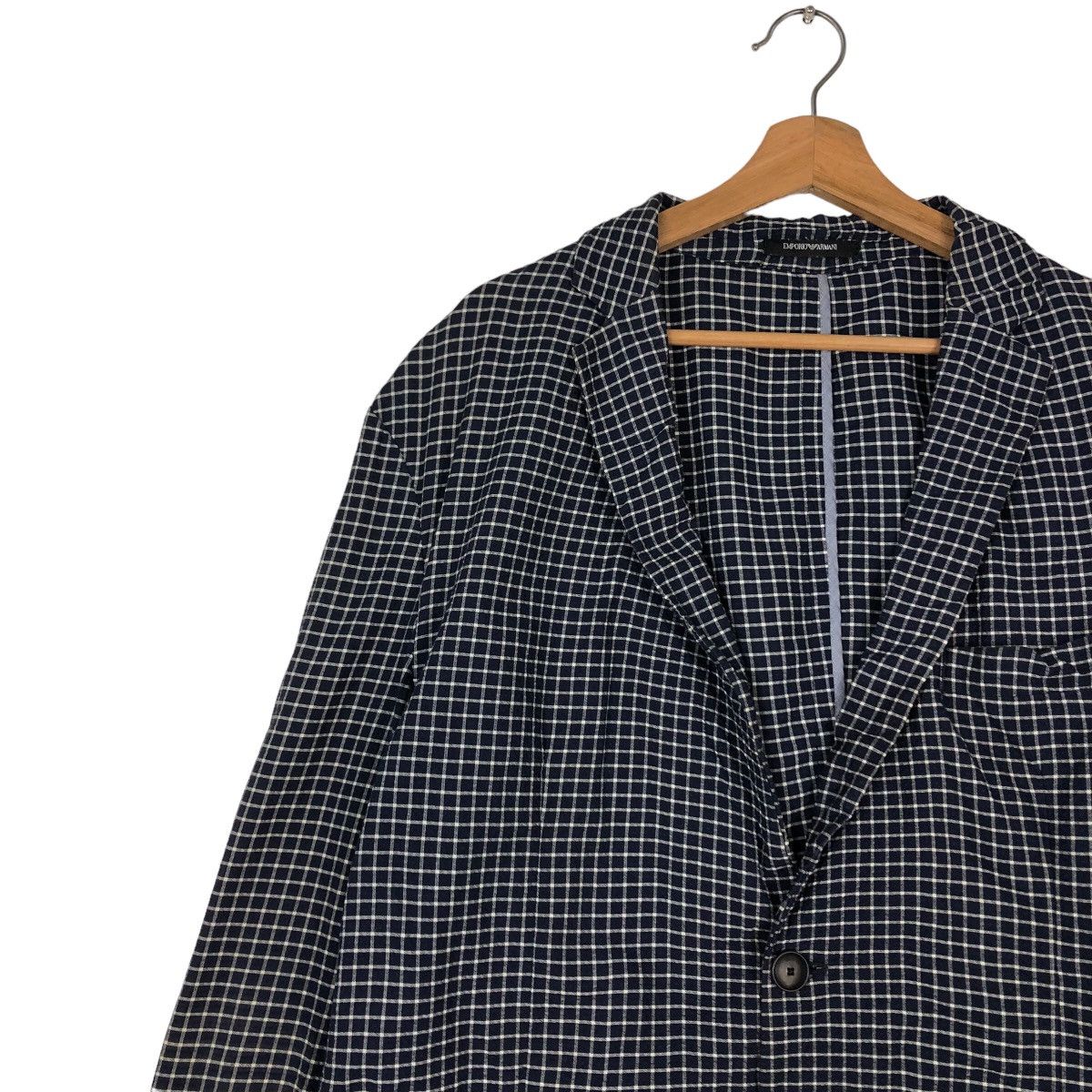 Emporio Armani 🔥Emporio Armani Tartan Design Casual Chore Jacket Size US M / EU 48-50 / 2 - 7 Thumbnail