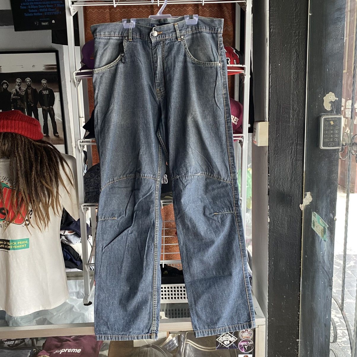 Gotcha SALES🔥Vintage Gotcha Washed Blue Loose 950 Rinse Jeans Pants Size US 36 / EU 52 - 2 Thumbnail