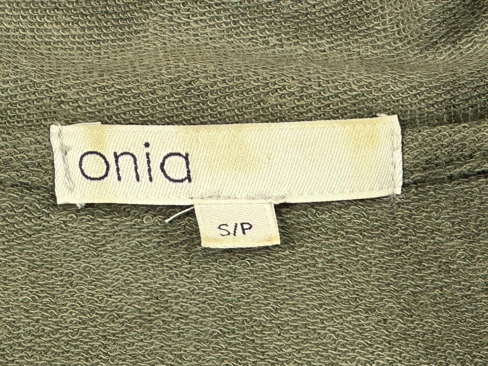 Onia Onia Men's Small Green 1/4 Button Pullover Polo Shirt Size US S / EU 44-46 / 1 - 5 Thumbnail