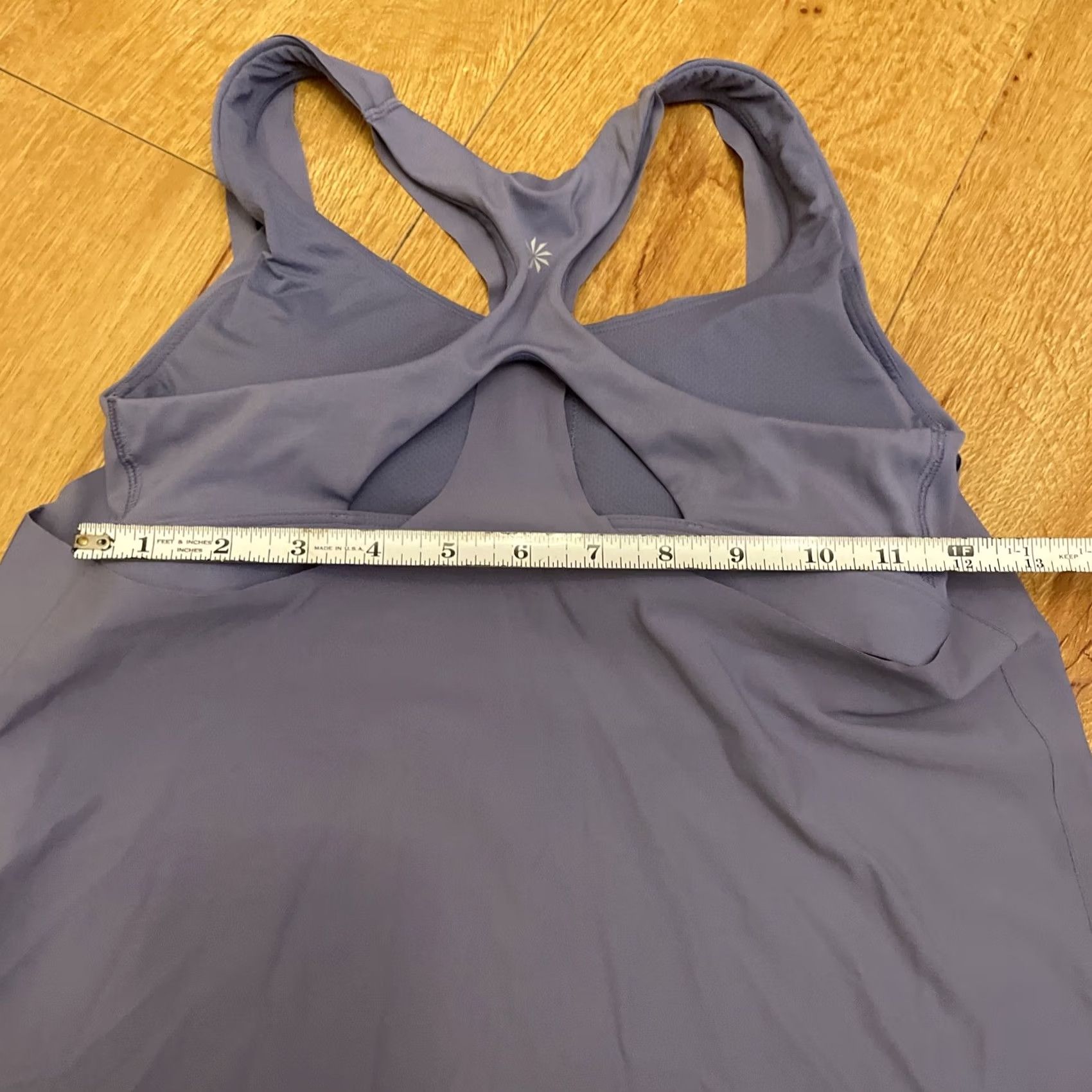 Athleta Athleta Tank Purple 2-in-1 Ultimate Support Built-In Bra Sleeveless Small Women Activewear Tank Size S / US 4 / IT 40 - 5 Thumbnail