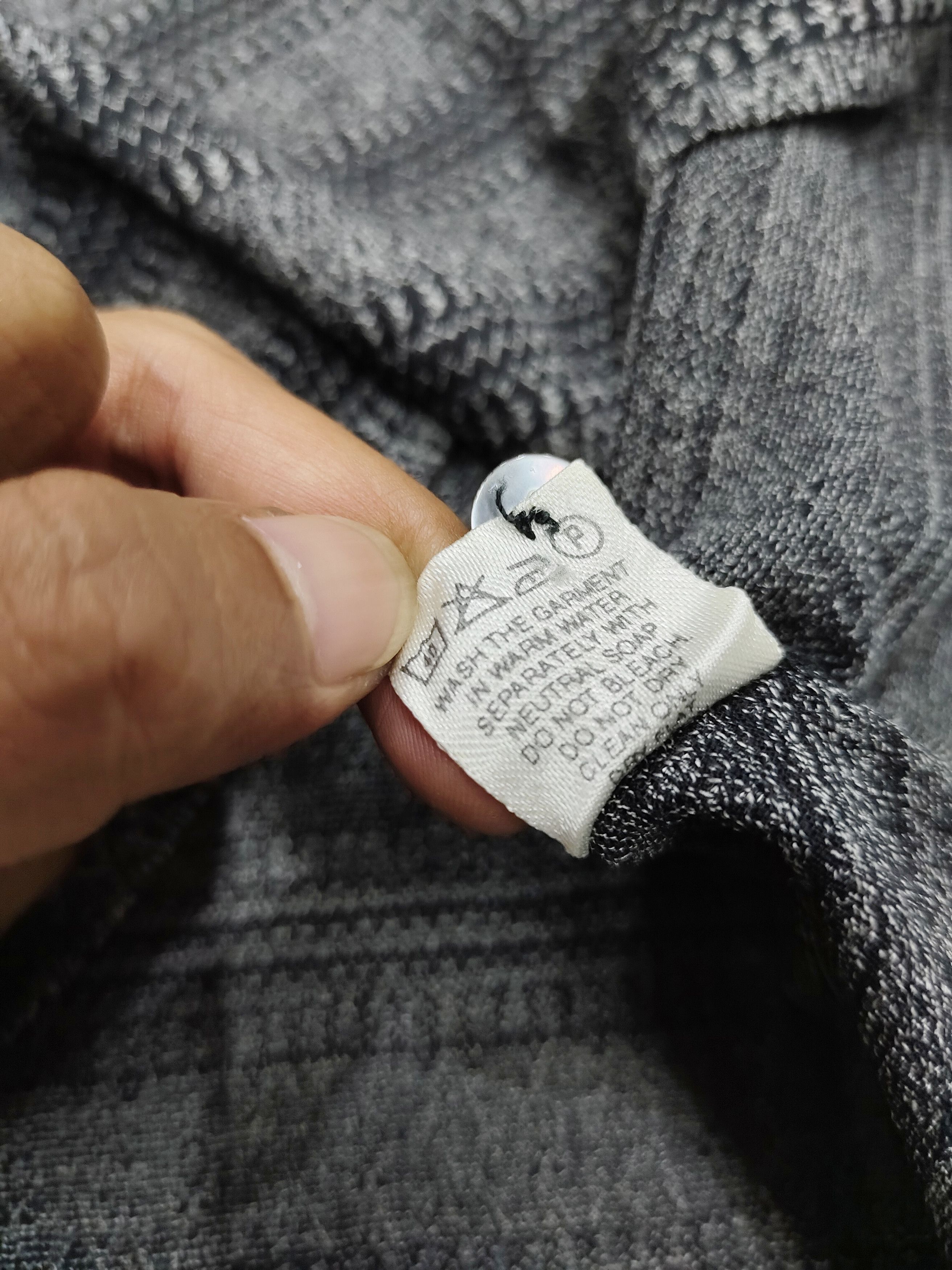 Lanvin 90s Lanvin Paris- Monochrome Jacquard Classic Polo Shirt Size US M / EU 48-50 / 2 - 6 Thumbnail