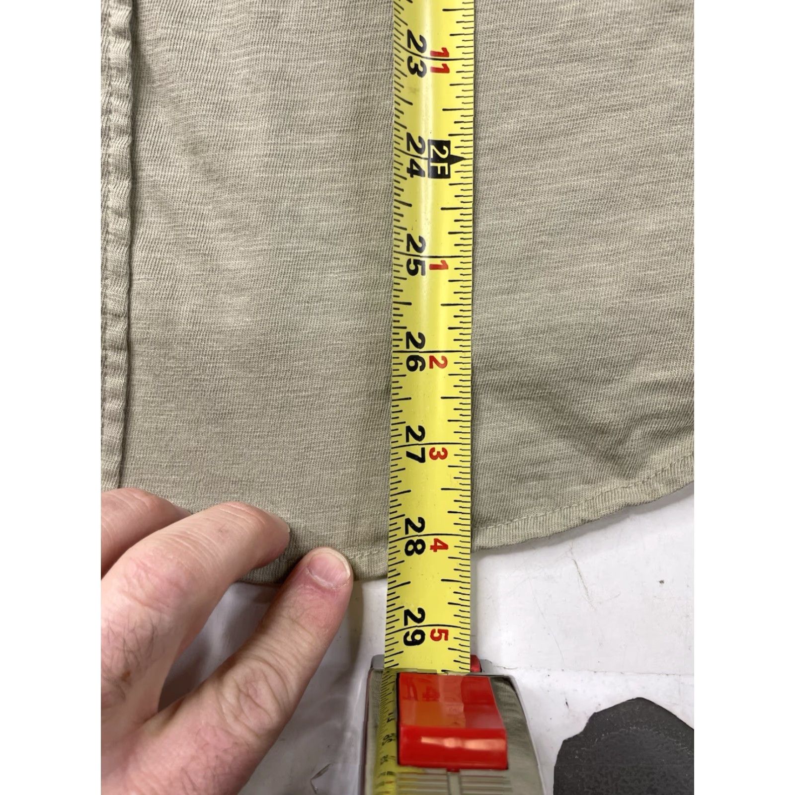 Faherty Faherty Shirt Button-Up Short Sleeve Green Cotton Mens Medium Pocket Casual Regular Size US M / EU 48-50 / 2 - 4 Thumbnail