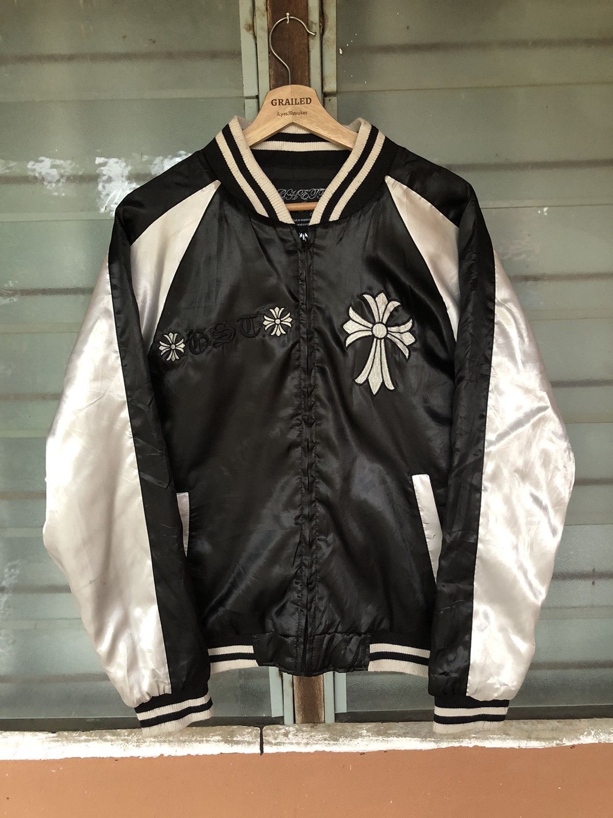 If Six Was Nine Bomber Style Chrome Hearts Jacket Size US L / EU 52-54 / 3 - 1 Thumbnail