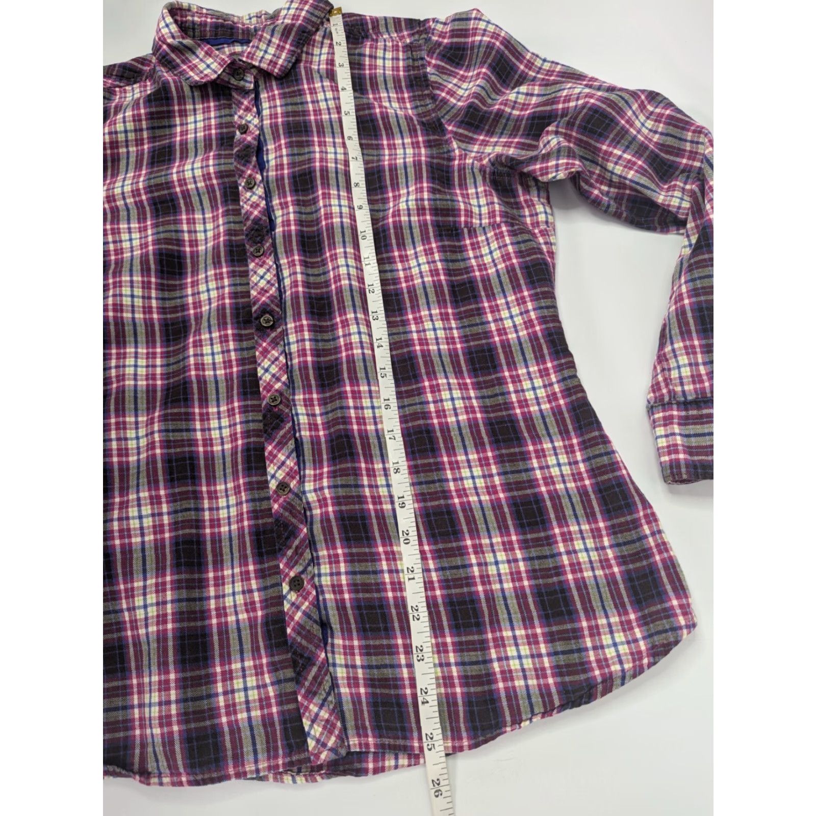 Eddie Bauer Eddie Bauer Shirt Women's Large Plaid Cotton Flannel Long Sleeve Casual Button-Up Size L / US 10 / IT 46 - 4 Thumbnail