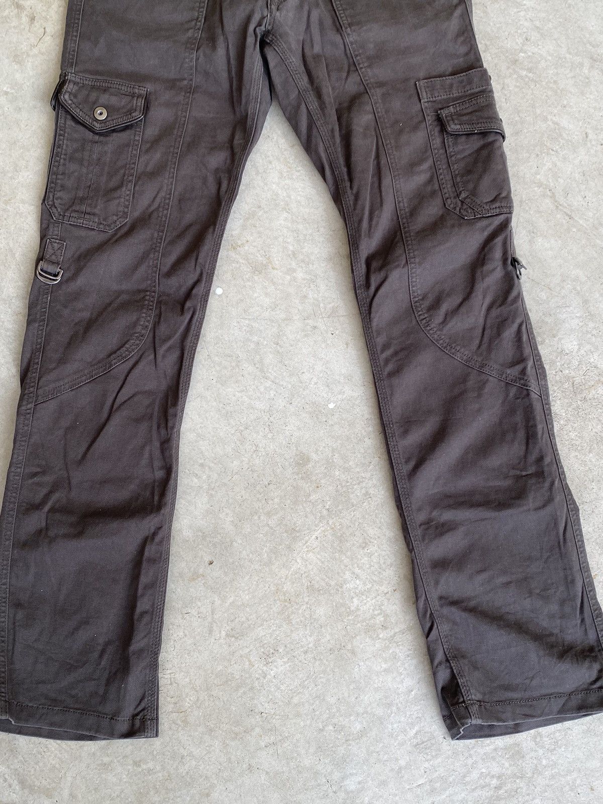 HIDEAWAYS Hideaways Nicole Japan Multi Pocket Cargo Flare Pants Size US 33 - 4 Thumbnail