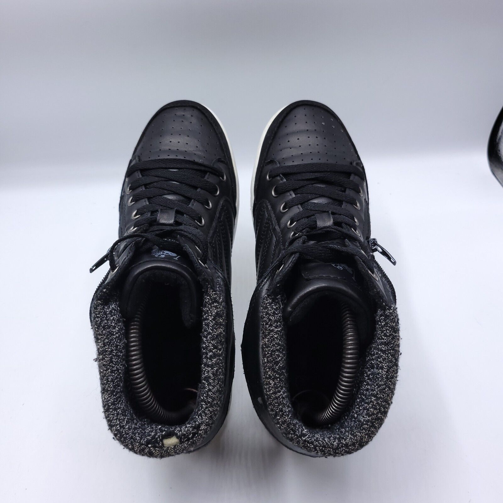 U.S. Polo Assn. US Polo Assn Mila Shoe Womens Size 7.5 NW7496 Black White Size US 7.5 / IT 37.5 - 4 Thumbnail