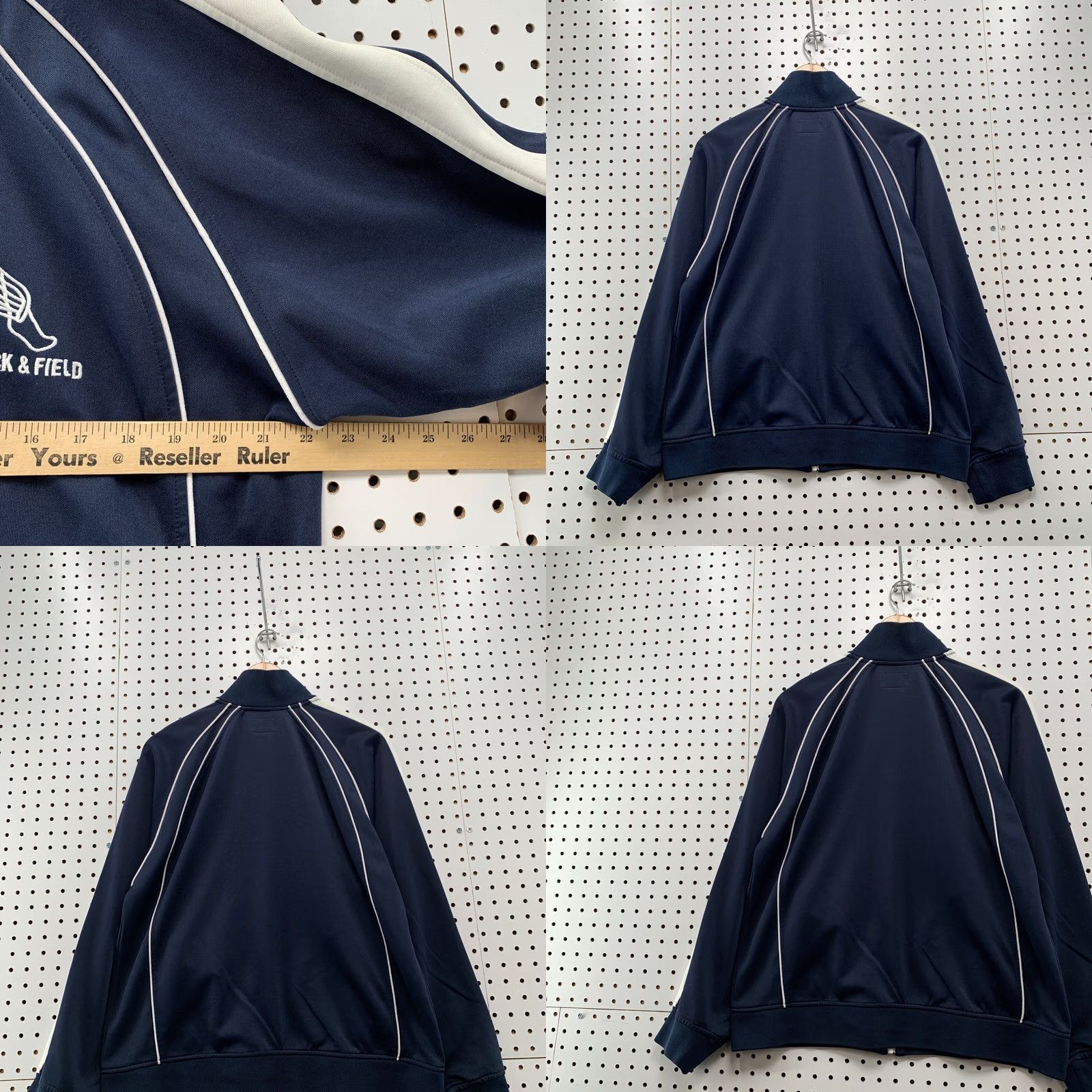 Vintage VINTAGE No Boundaries Track Jacket Men Large Blue P Wing Embroider Size US L / EU 52-54 / 3 - 9 Thumbnail