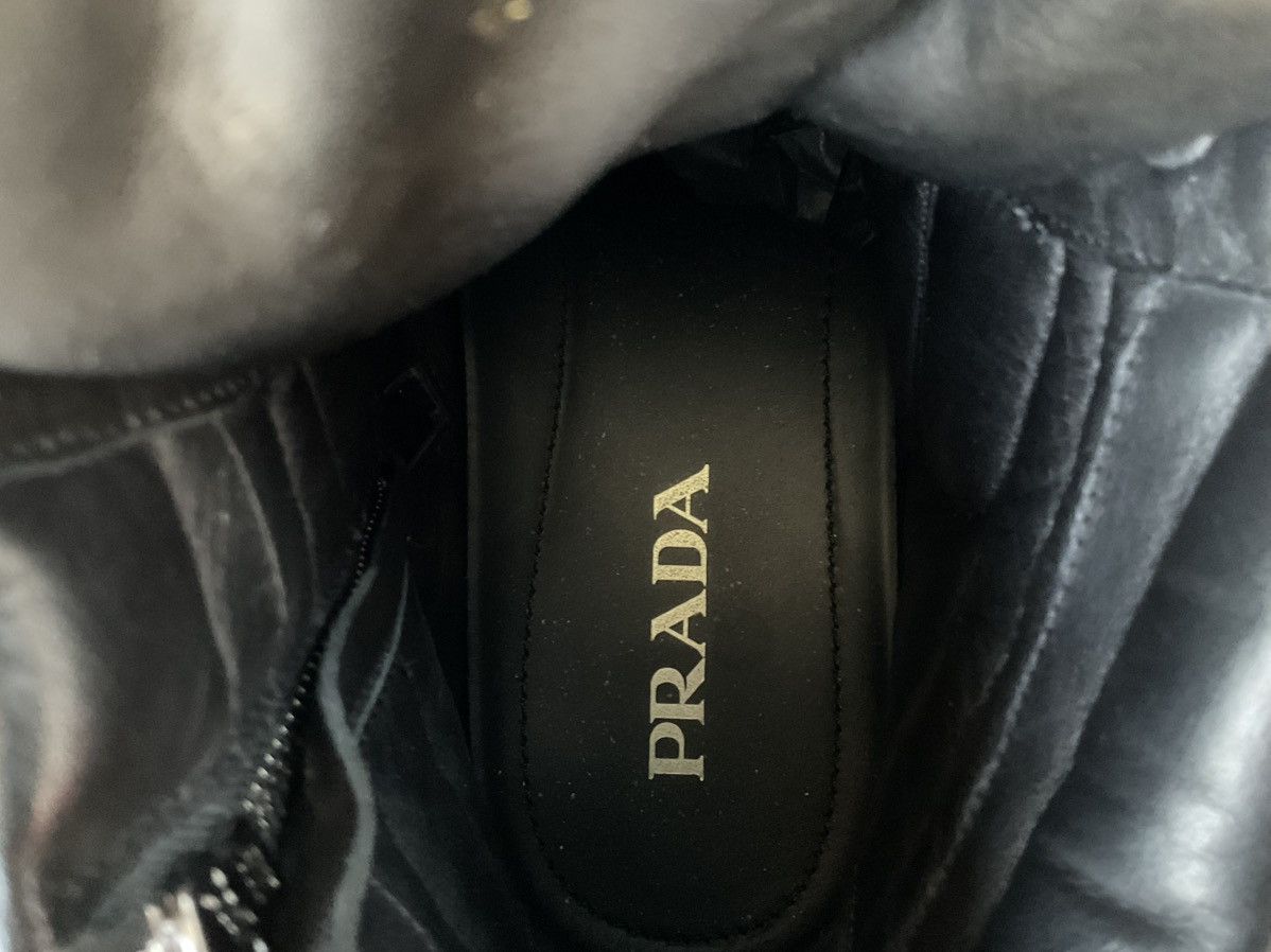 Prada Prada “Levitate” Quilted Sneaker- Black Leather, Sz 11 Size US 11 / EU 44 - 7 Thumbnail