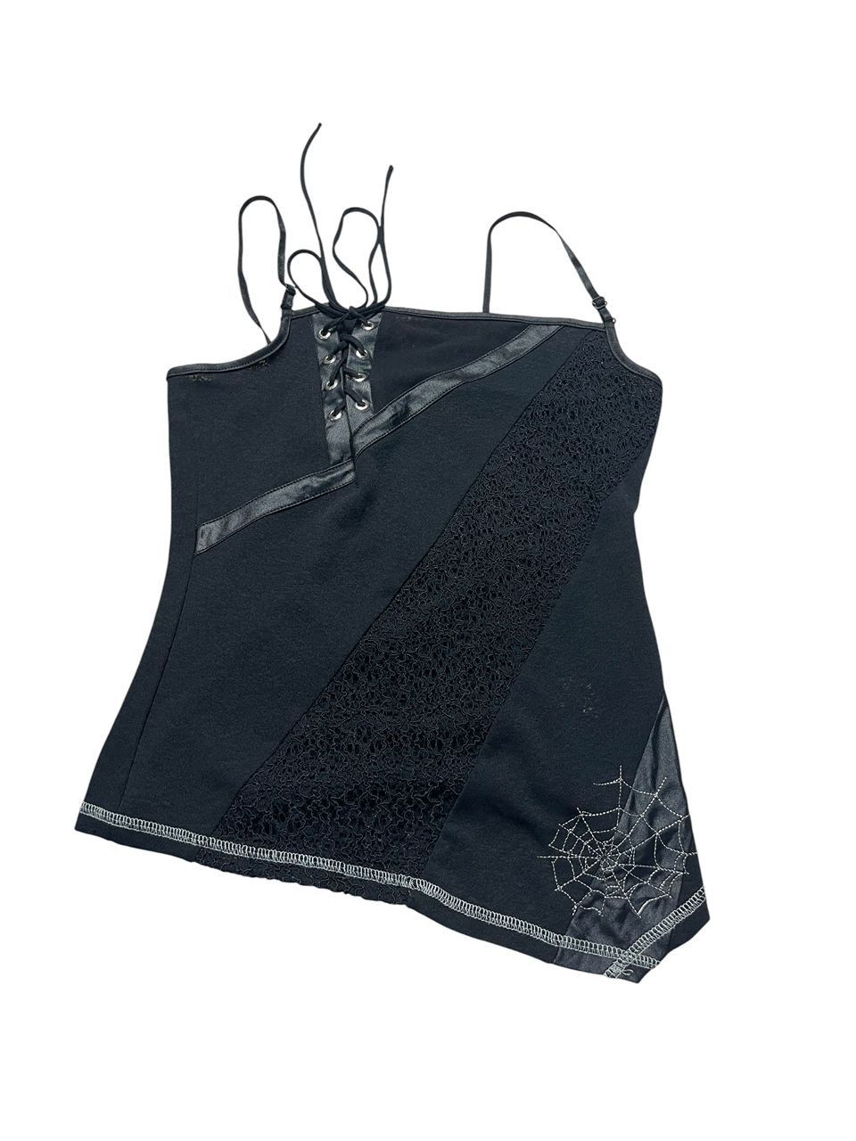 Seditionaries Ozz On Hikizoh Spiderweb Embroidered Camisole Size M / US 6-8 / IT 42-44 - 7 Thumbnail