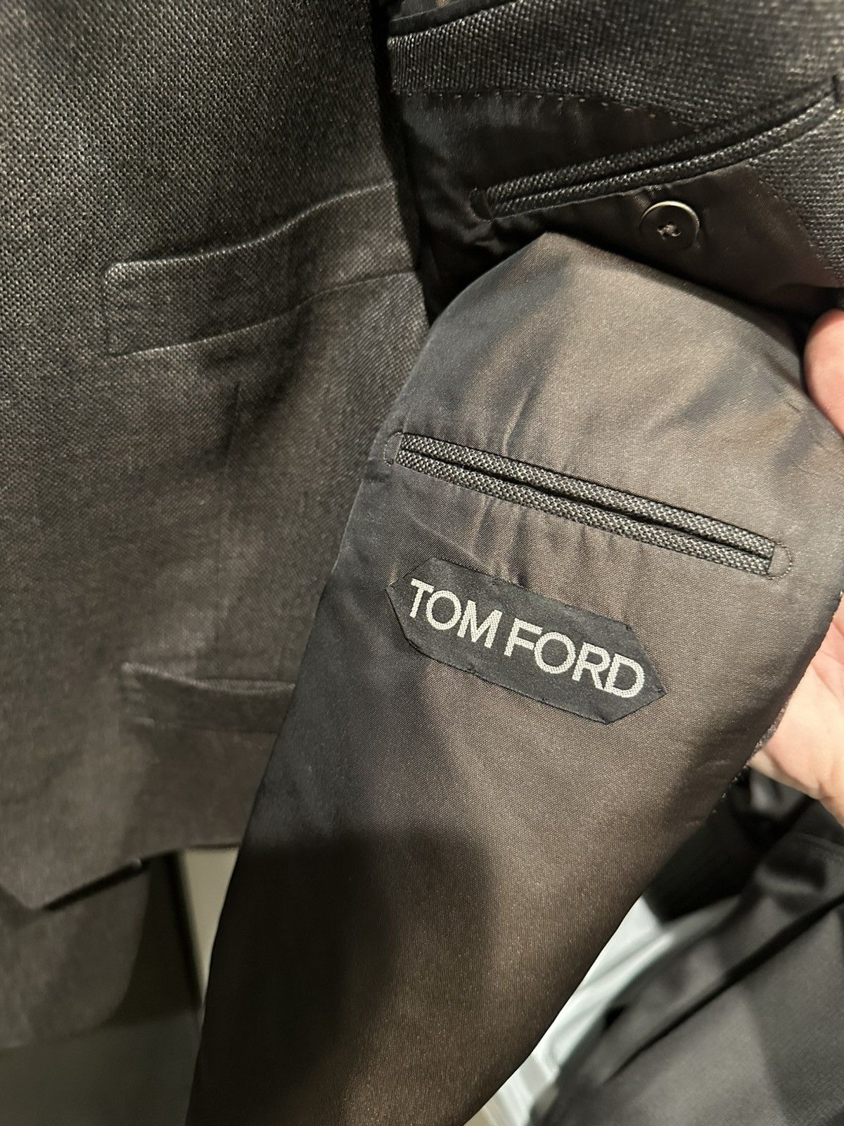 Tom Ford Tom Ford Regency 3pc Suit Size 52L/41L Size 52L - 7 Thumbnail