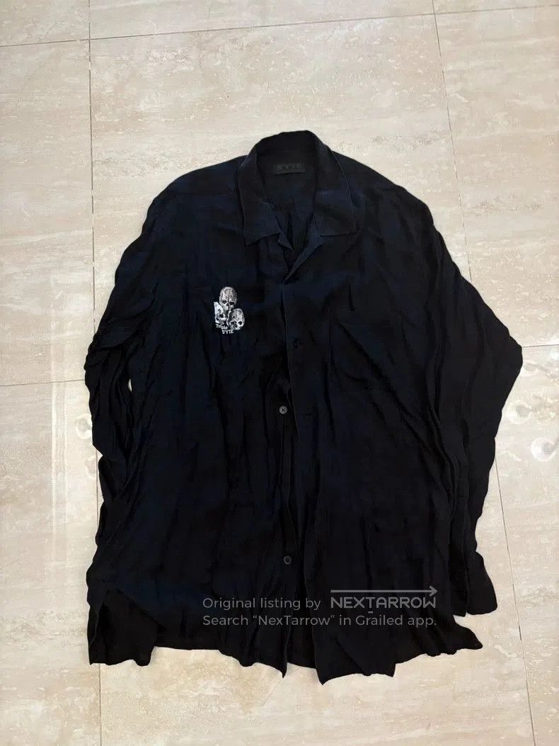 Yohji Yamamoto Yohji Yamamoto Black Shirt Size 3 . Size US XXL / EU 58 / 5 - 1 Thumbnail