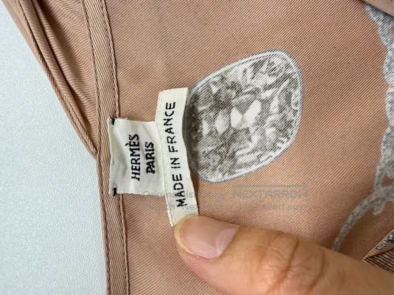Hermes Hermes Silk and mulberry silk printed top with scarf Size XXS / US 00 / IT 34 - 3 Thumbnail