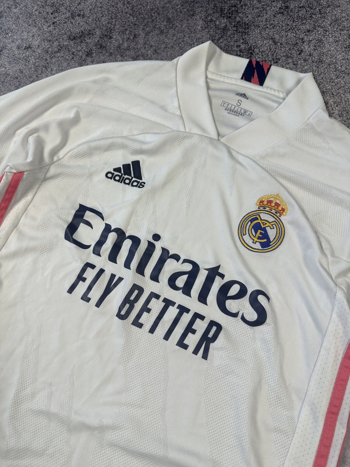Adidas Adidas Real Madrid Soccer Jersey Blokecore Style Casual USA Size US S / EU 44-46 / 1 - 2 Thumbnail