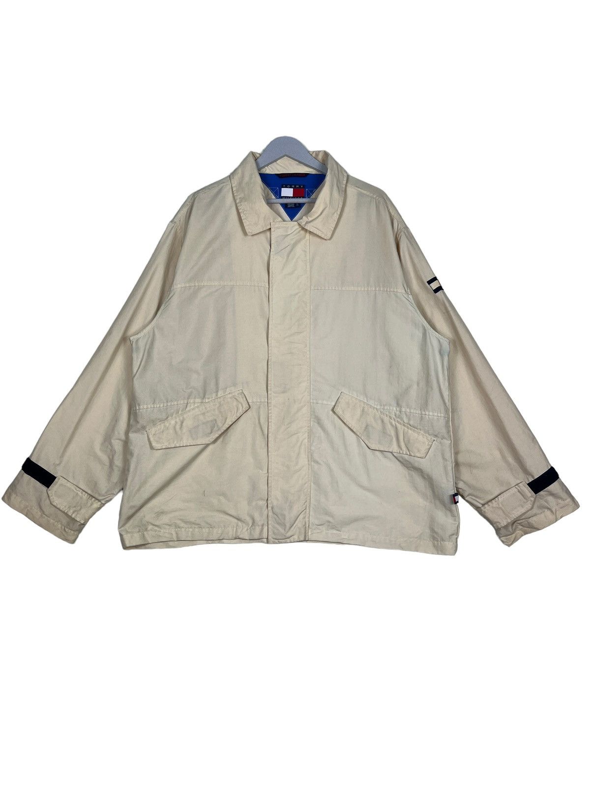 Tommy Hilfiger × Vintage 🔥 VINTAGE TOMMY HILFIGER WINDBREAKER JACKET Size US L / EU 52-54 / 3 - 2 Thumbnail
