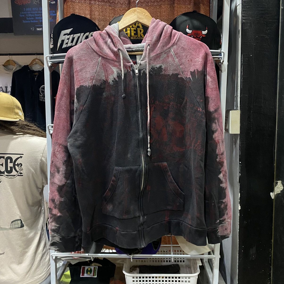 Hysteric Glamour Seditionaries H. Naoto Anarchy Punk Zip Up Hoodie Size US L / EU 52-54 / 3 - 1 Thumbnail