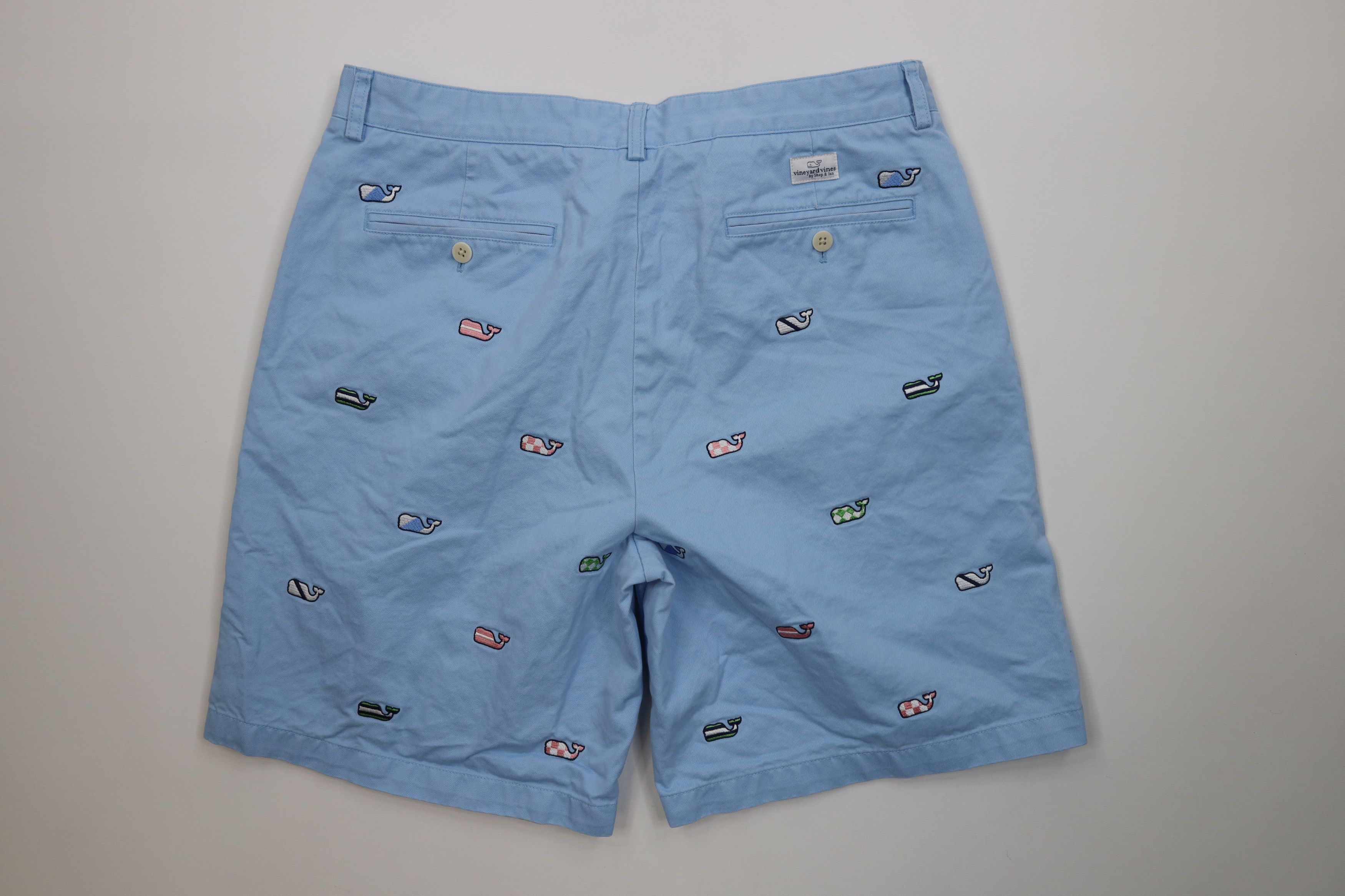 Vineyard Vines Vineyard Vines Kentucky Derby Print Club Chino Shorts Blue Size US 36 / EU 52 - 9 Thumbnail