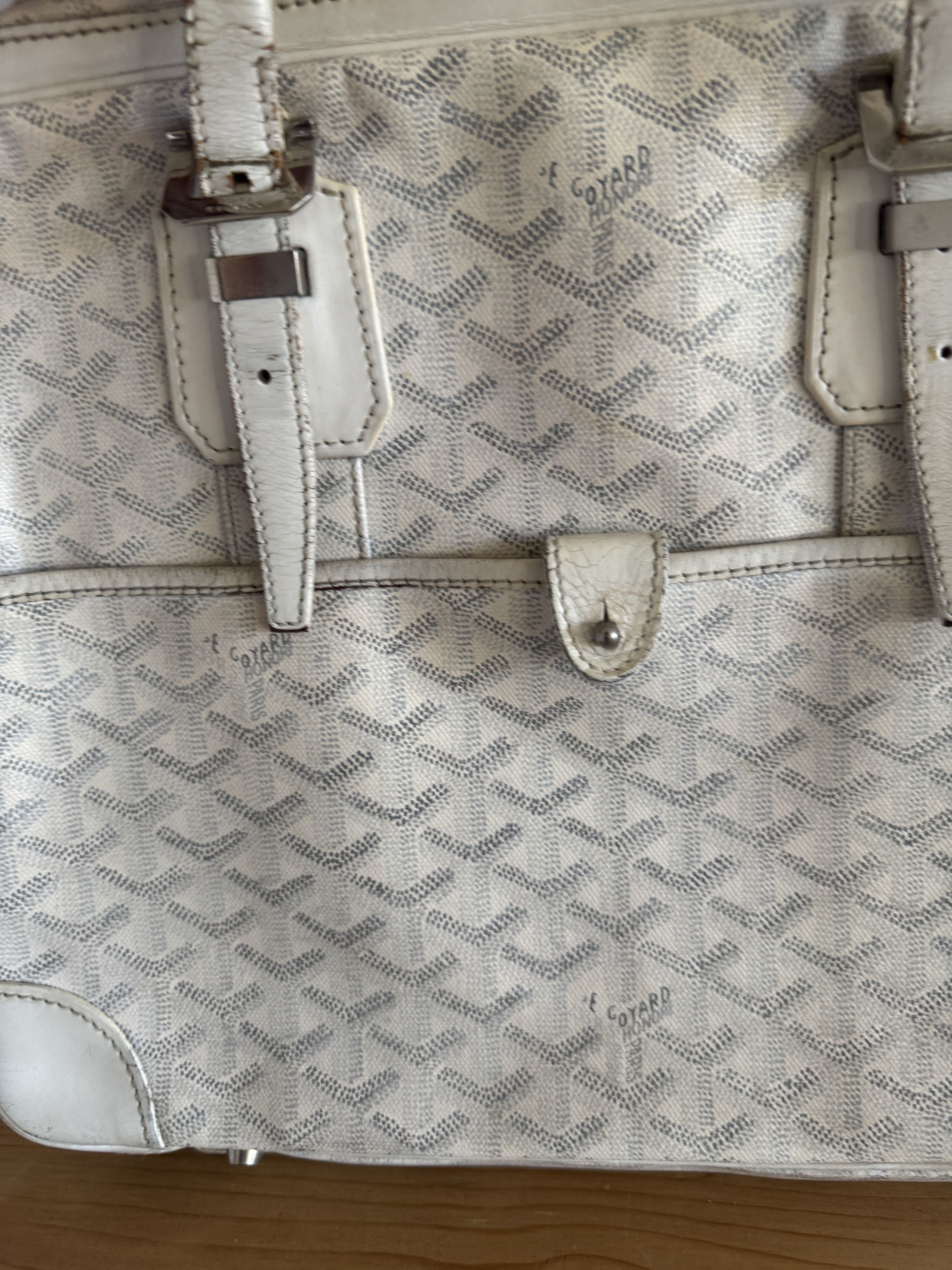 Goyard Ambassade PM Business Bag – White Size ONE SIZE - 11 Thumbnail