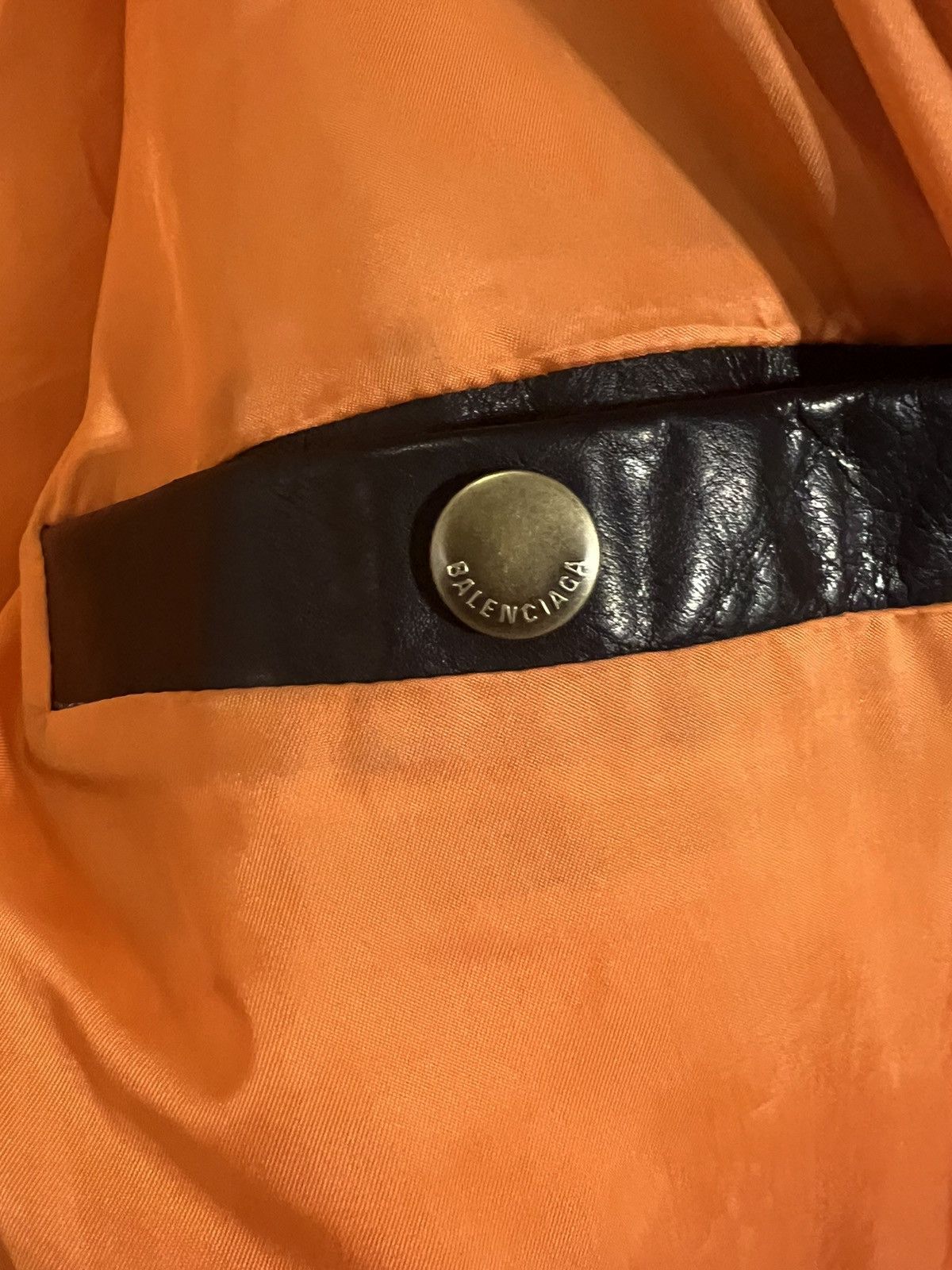 Balenciaga Balenciaga leather bomber jacket Size US M / EU 48-50 / 2 - 9 Thumbnail