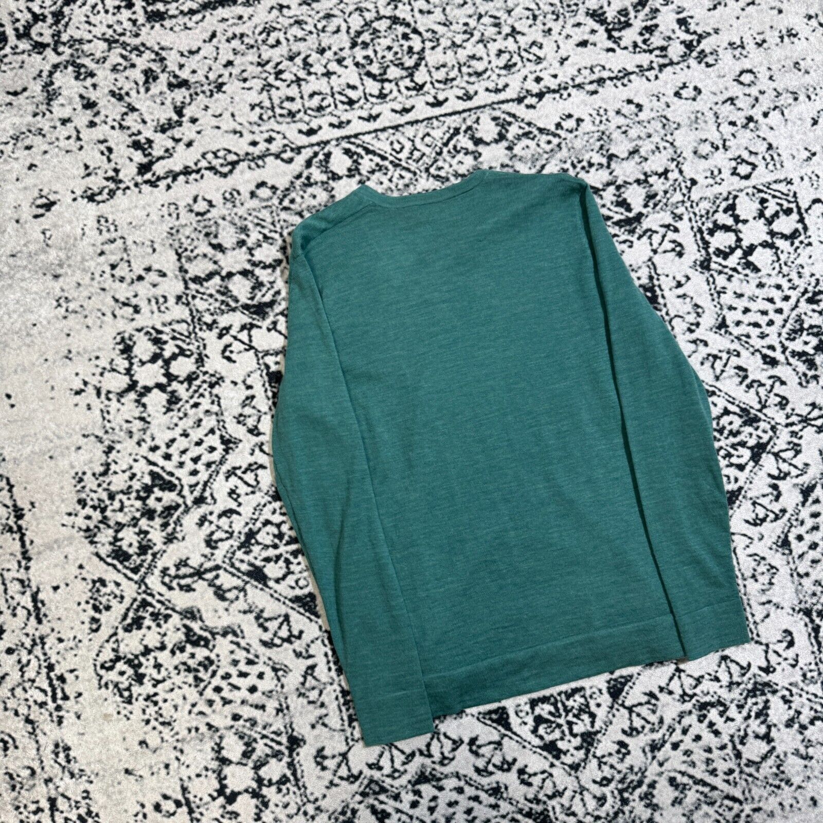 Ralph Lauren × Vintage Vintage Polo Ralph Lauren Unisex Turquoise Sweater Size S V Size US S / EU 44-46 / 1 - 12 Thumbnail