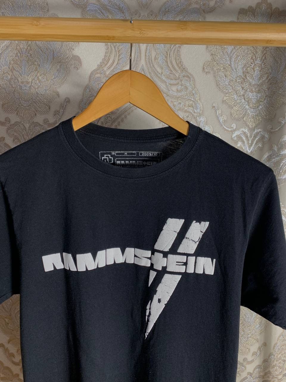 Band Tees VINTAGE RAMMSTEIN WORLD TOUR ROCK T-SHIRT METAL RETRO 90s Size US M / EU 48-50 / 2 - 3 Thumbnail