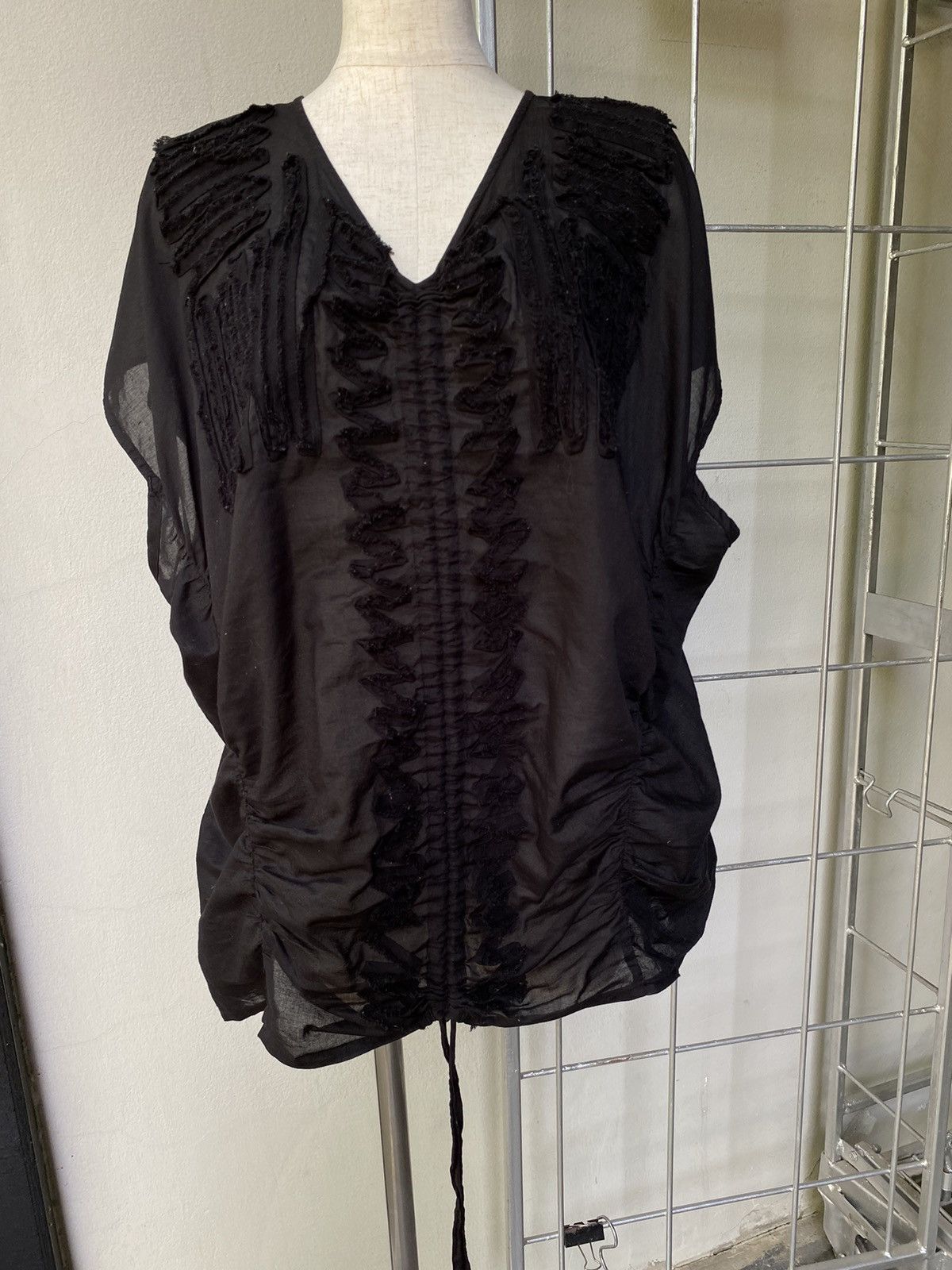 Zucca Zucca black blouse Size M / US 6-8 / IT 42-44 - 10 Thumbnail
