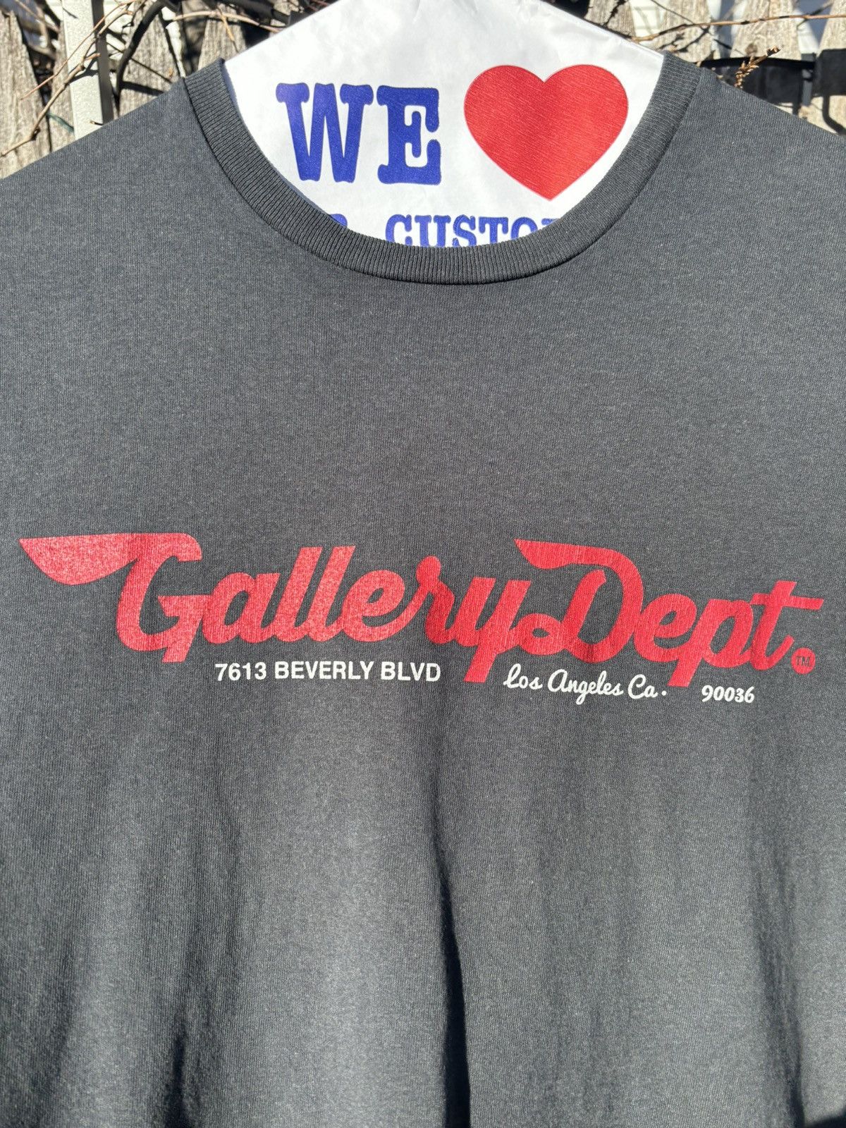 Gallery Dept. Gallery dept mechanic tee black/red/yellow Size US S / EU 44-46 / 1 - 2 Thumbnail