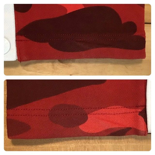 Bape BAPE Red camo sweat pants a bathing ape ★size L Size US 34 / EU 50 - 8 Thumbnail