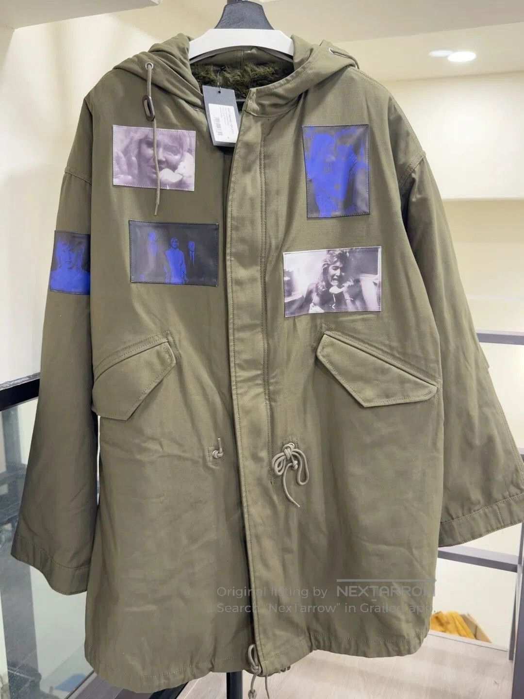 Raf Simons Raf Simons Green Oversized Coat. Size US M / EU 48-50 / 2 - 1 Thumbnail