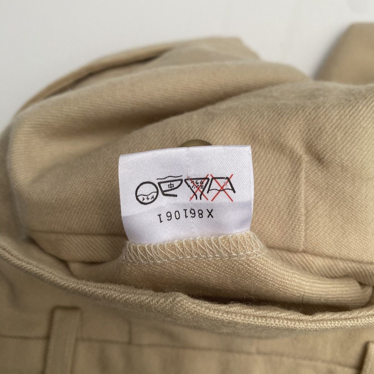 Japanese Brand × Y's × Yohji Yamamoto A.A.R by Yohji Yamamoto Wide Baggy Chinos / Trouser Pants Size US 29 - 12 Thumbnail
