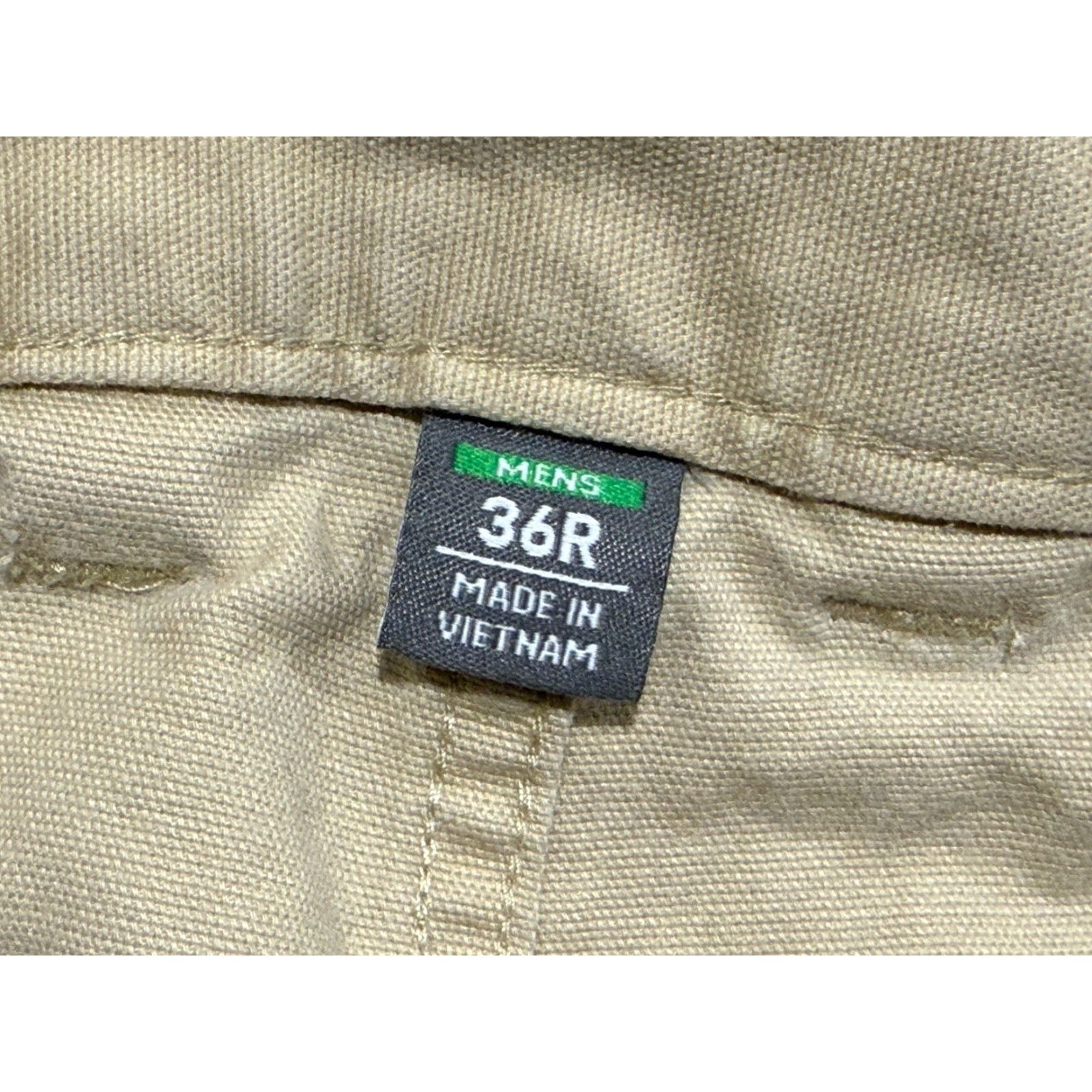 Vintage Stio Pants 5 Pocket Chino Regular Men 36x31.5 Khaki Beige Cotton Spandex Stretch Outdoors Size US 36 / EU 52 - 5 Thumbnail