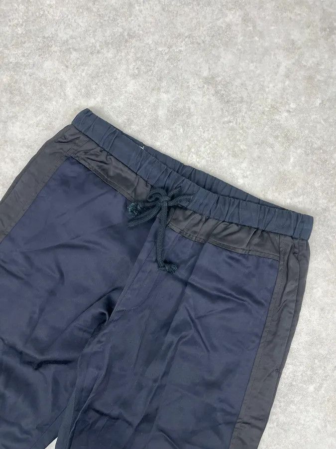 Dries Van Noten Dries Van Noten Two Tones Navy & Black Pants Size US 39 - 6 Thumbnail