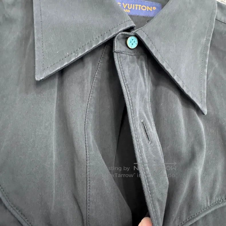 Louis Vuitton Louis Vuitton Turquoise Shirt Size US L / EU 52-54 / 3 - 3 Thumbnail
