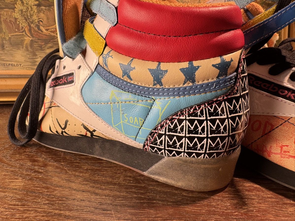 Jean-Michel Basquiat Inspired Reebok Sneakers