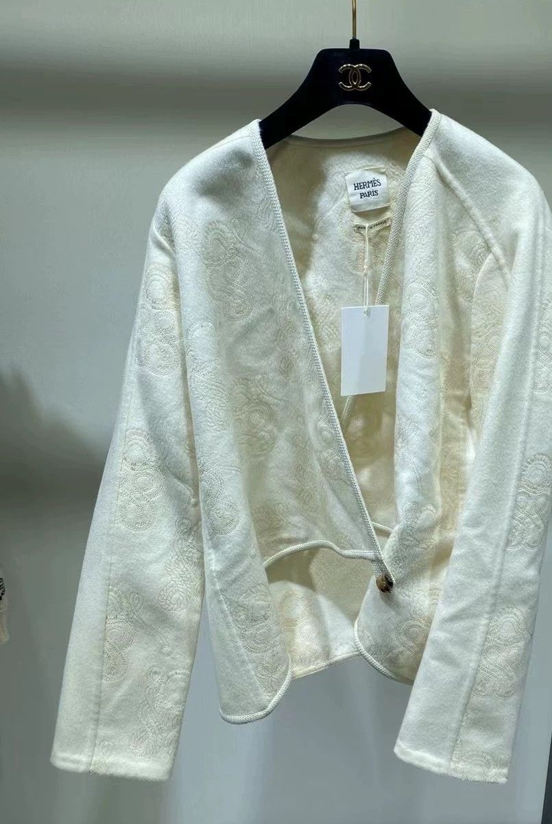 Hermes Hermes 100% Cashmere Coat Size 36 Size US S / EU 44-46 / 1 - 1 Thumbnail