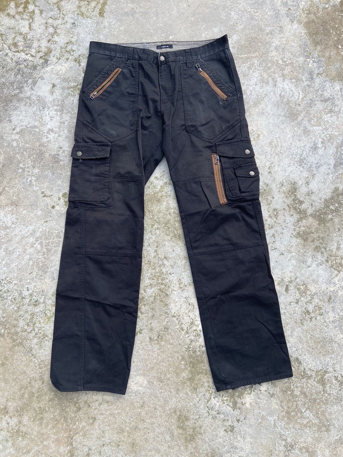 Japanese Brand Double Focus cargo pants Size US 34 / EU 50 - 1 Thumbnail