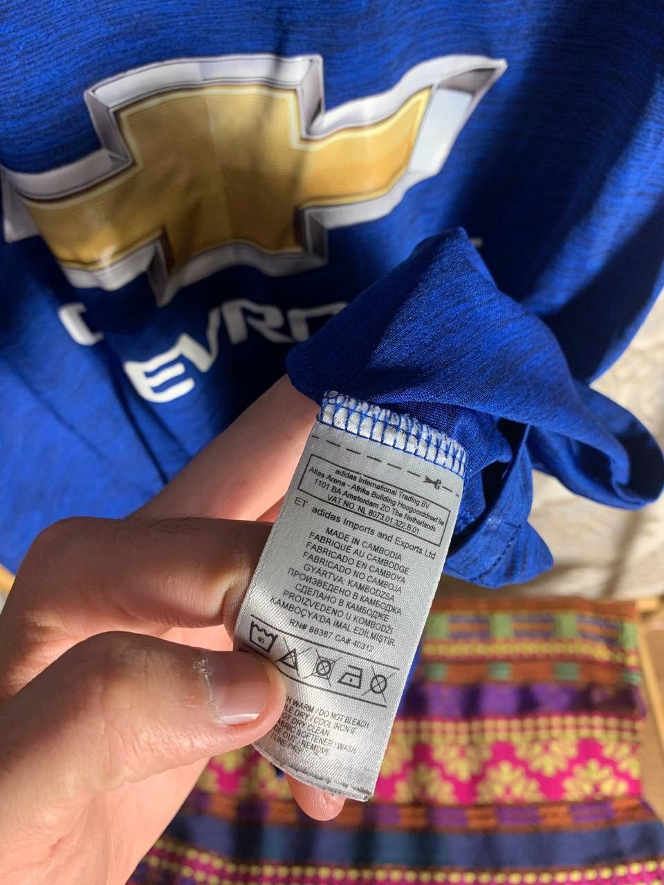 Adidas VINTAGE ADIDAS FC MANCHESTER UNITED ENGLAND SOCCER JERSEY Size US L / EU 52-54 / 3 - 6 Thumbnail