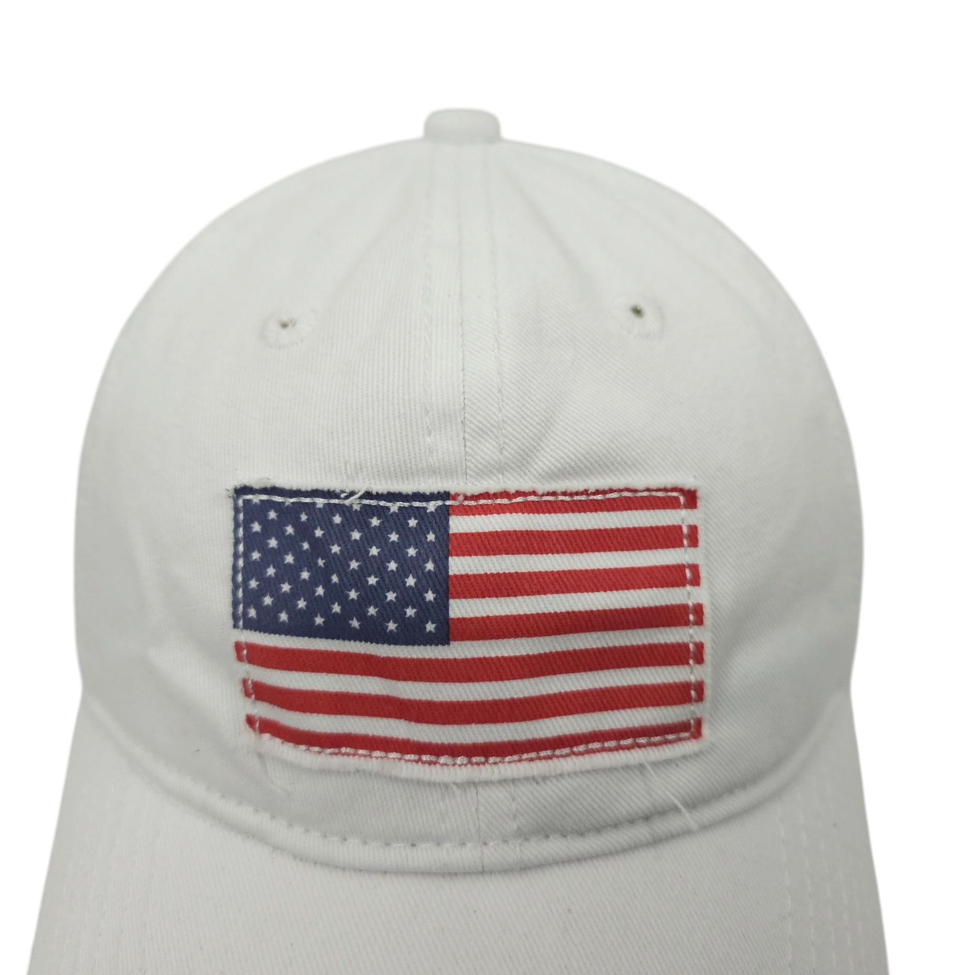 Other USA Flag Patch Distressed Tuck Strap Adjustable Cap Trucker Size ONE SIZE - 7 Thumbnail