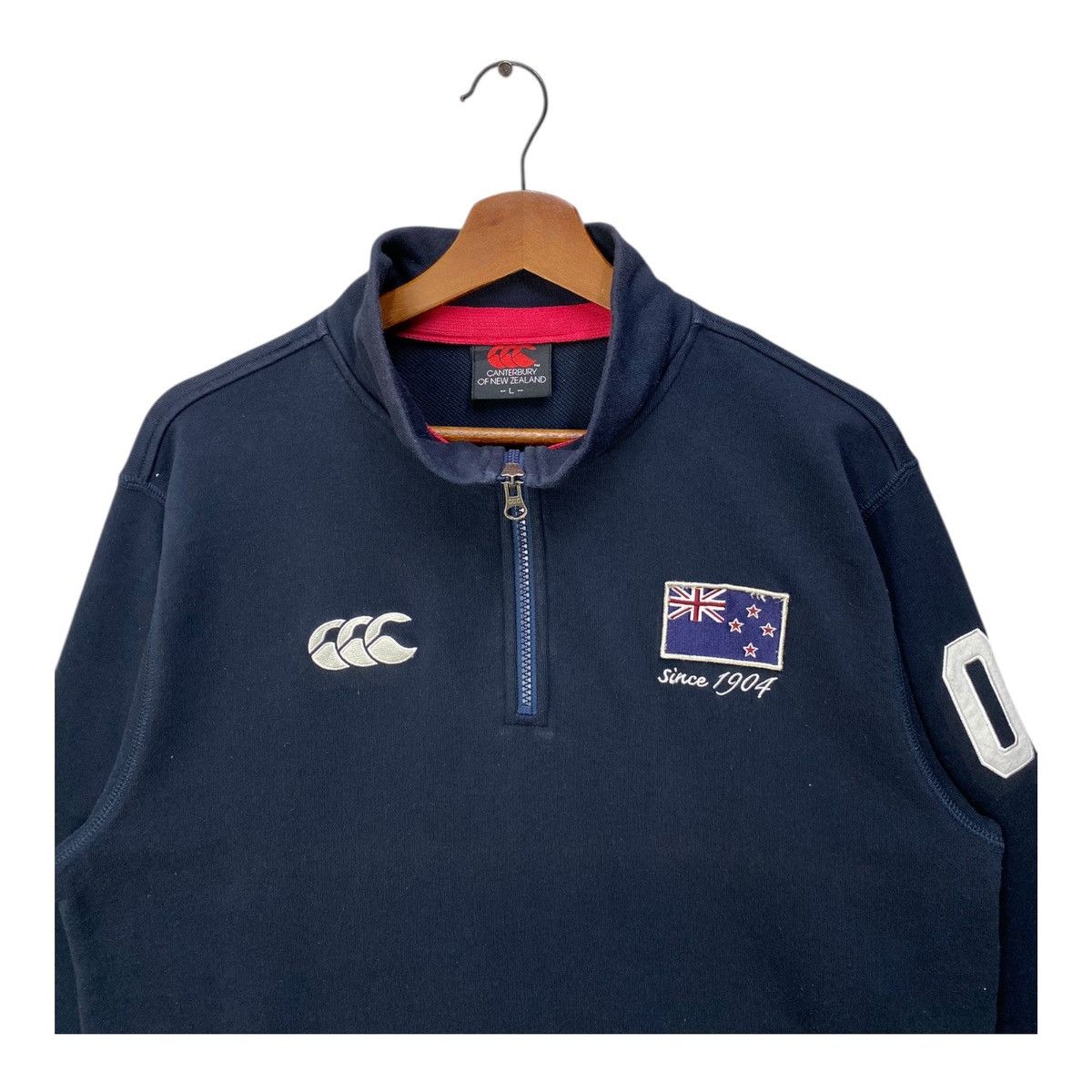 Canterbury of New Zealand Canterbury Of New Zealand Sweatshirt Half Zip Size L Size US L / EU 52-54 / 3 - 2 Thumbnail
