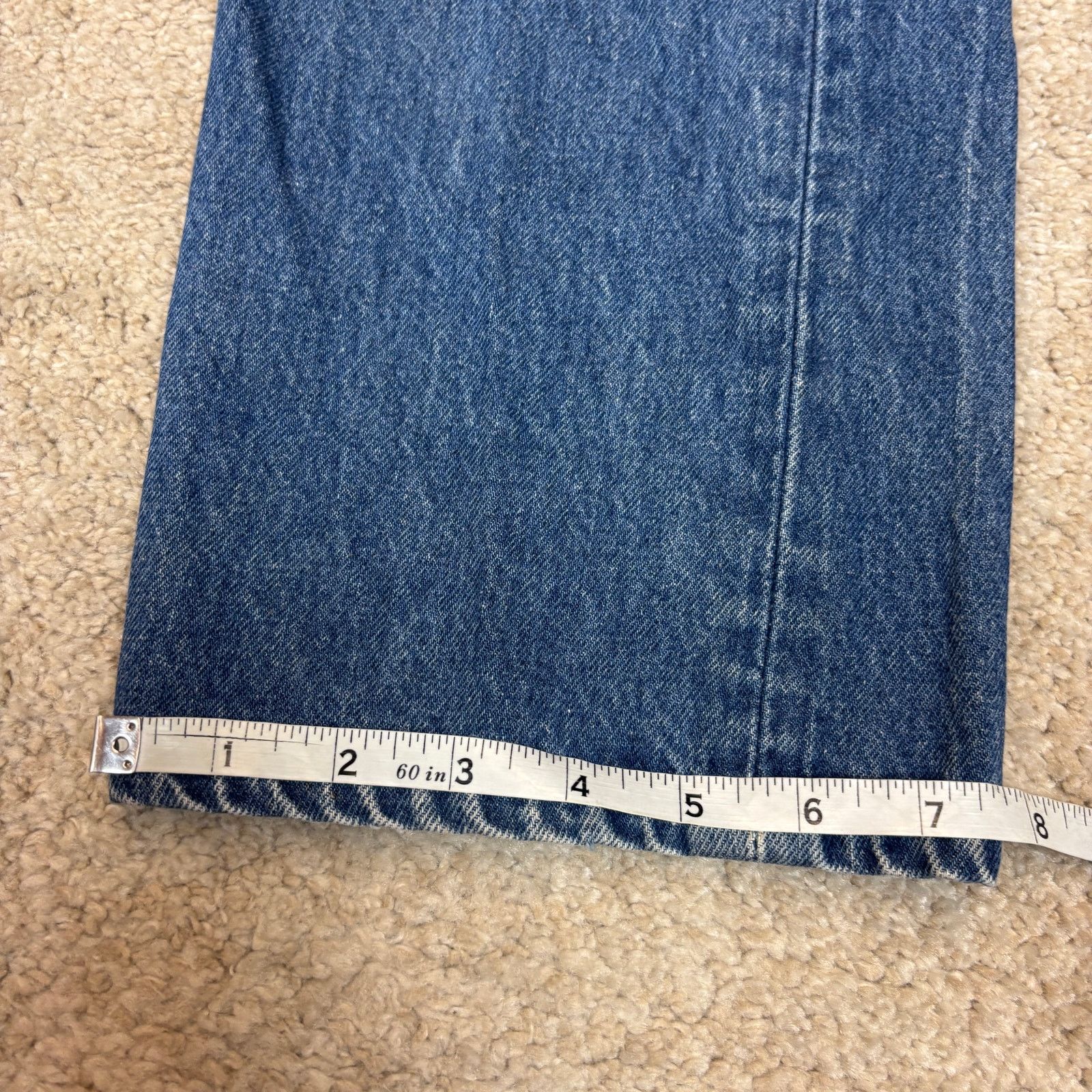 Levi's × Vintage Vintage 90s Levi's 501xx Straight Leg Jeans 34x36 (32x33) Size US 34 / EU 50 - 9 Thumbnail