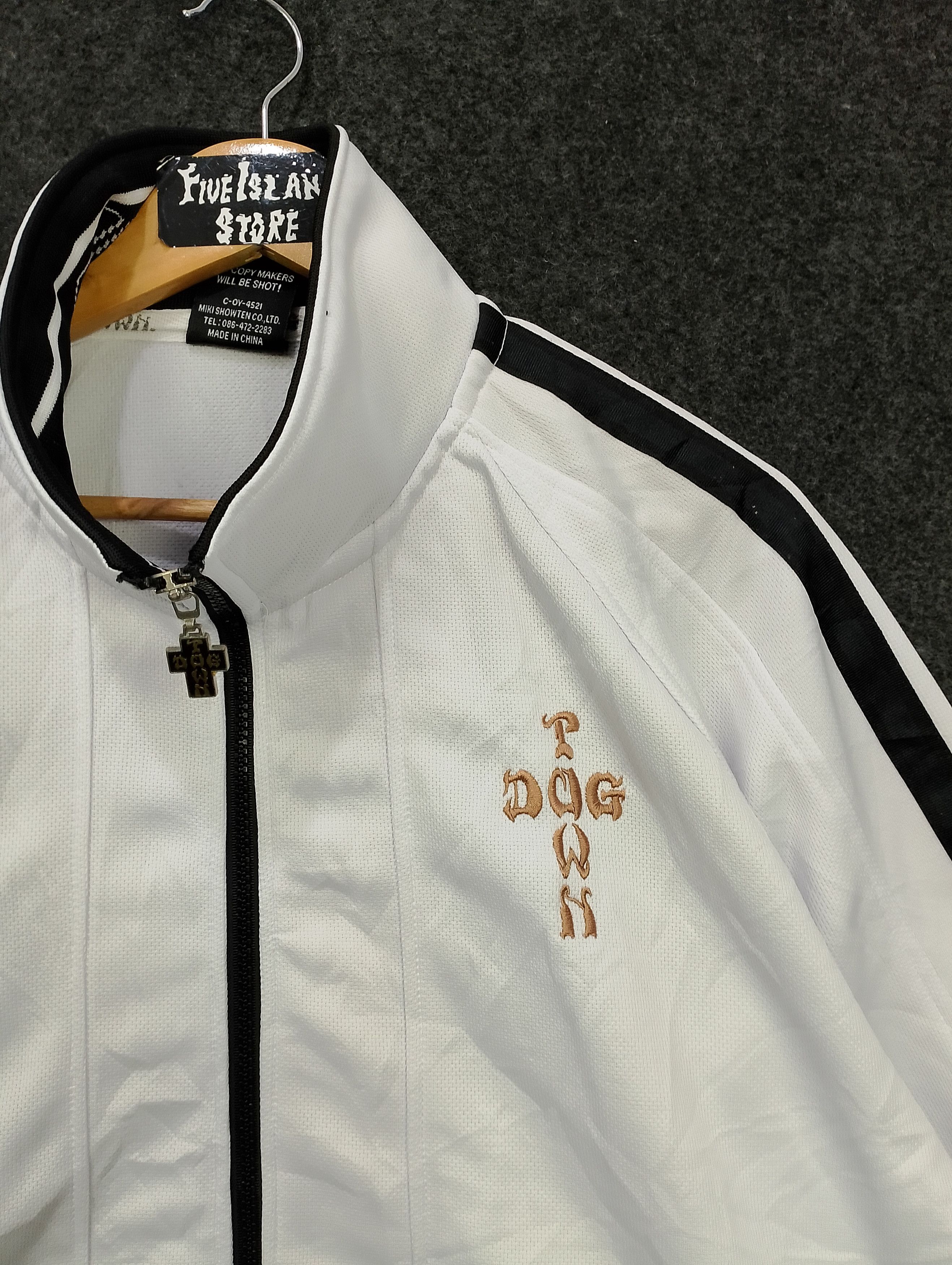 Dogtown Vintage Y2K Dogtown Cross Logo Track Jacket Size US XL / EU 56 / 4 - 3 Thumbnail
