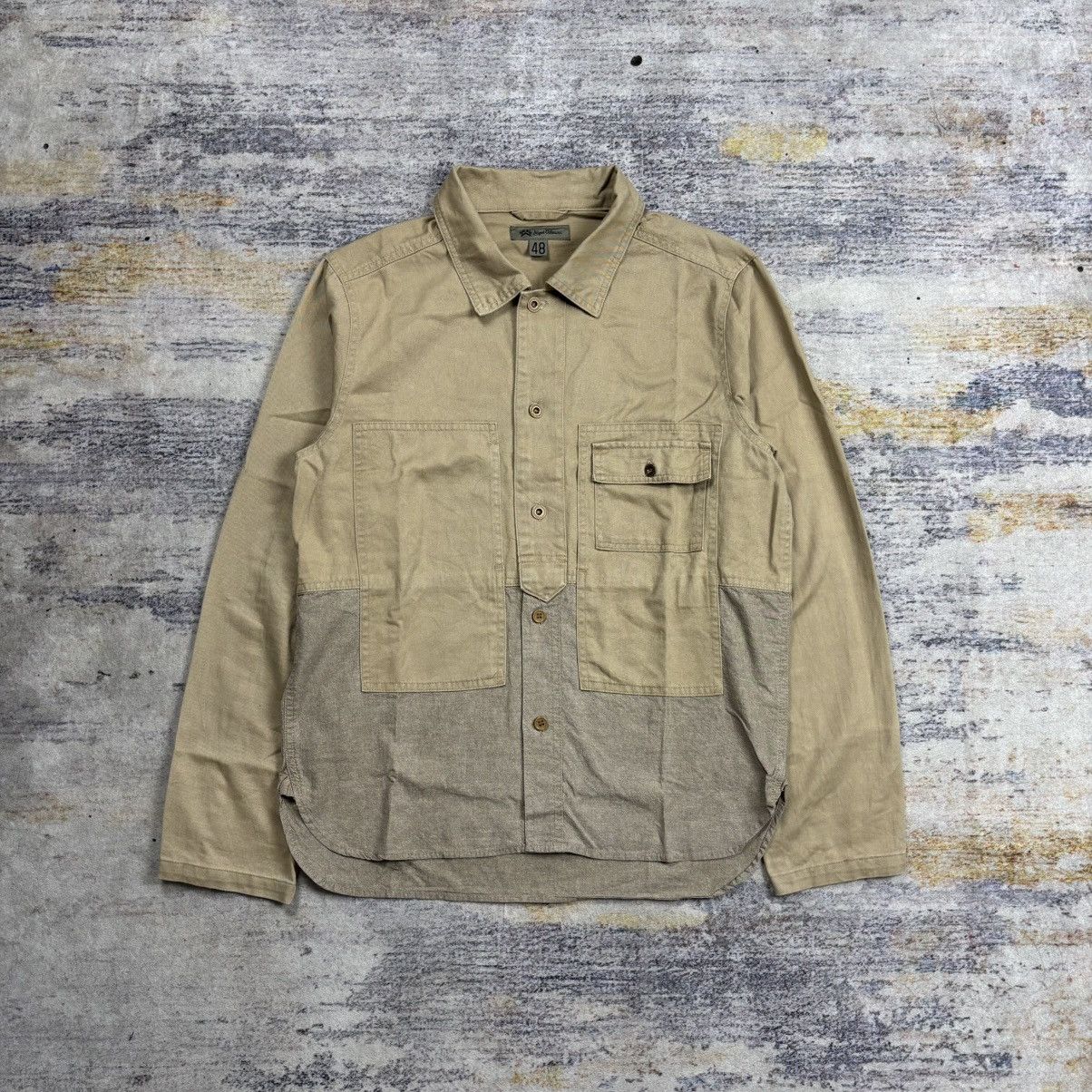 Nigel Cabourn Nigel cabourn utility denim shirt Size US M / EU 48-50 / 2 - 1 Thumbnail