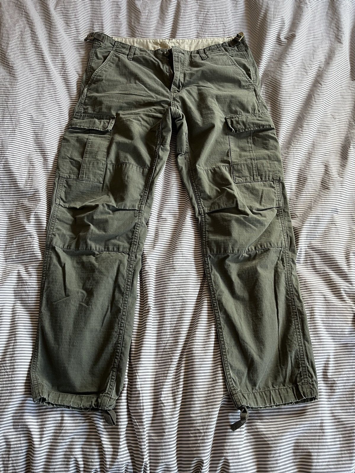 Carhartt Wip Carharrt WIP Aviation pants Cypress Size US 31 - 1 Thumbnail