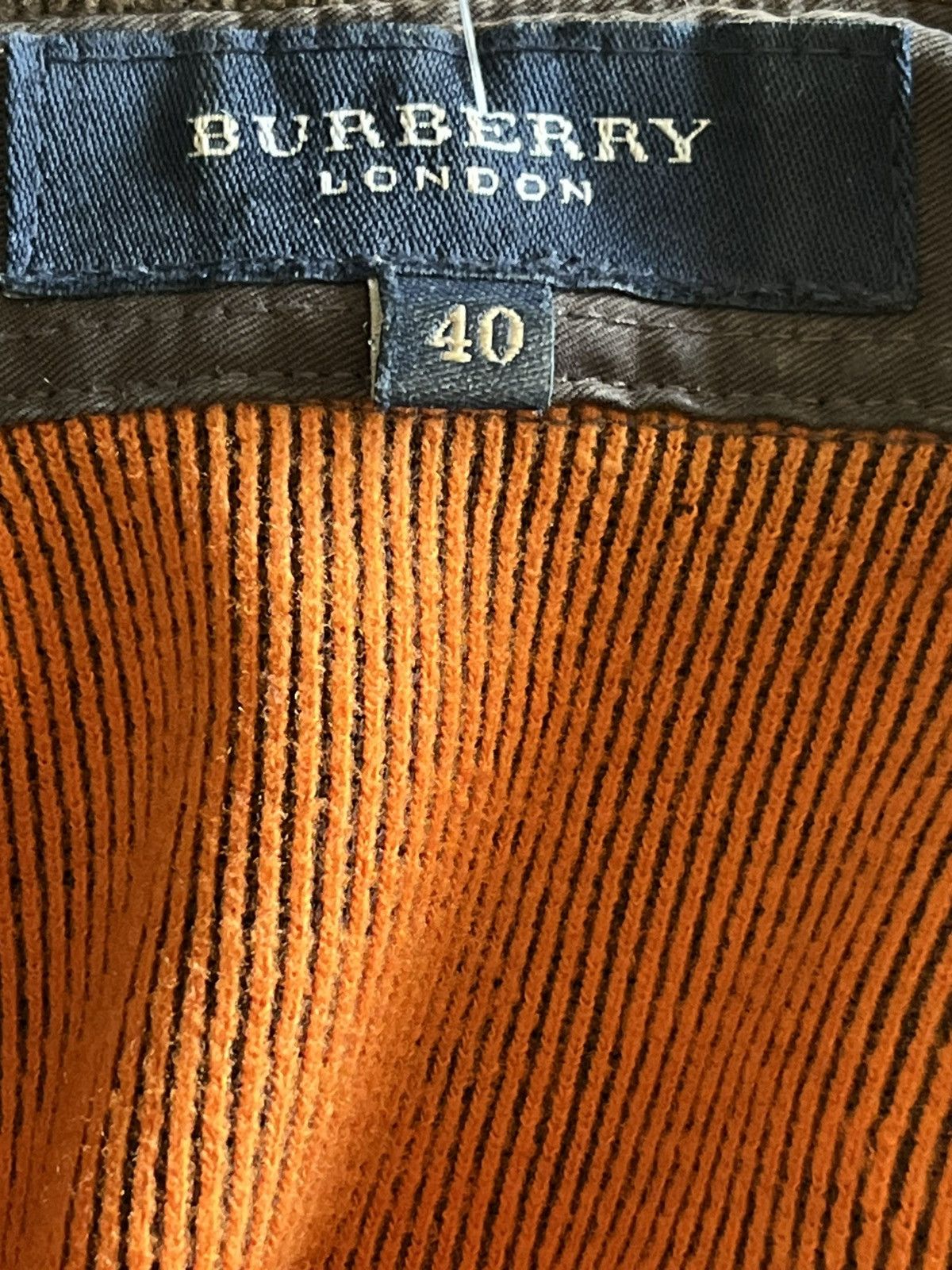 Burberry Burberry London Corduroy Overshirt Jacket Brown M Size US M / EU 48-50 / 2 - 4 Thumbnail