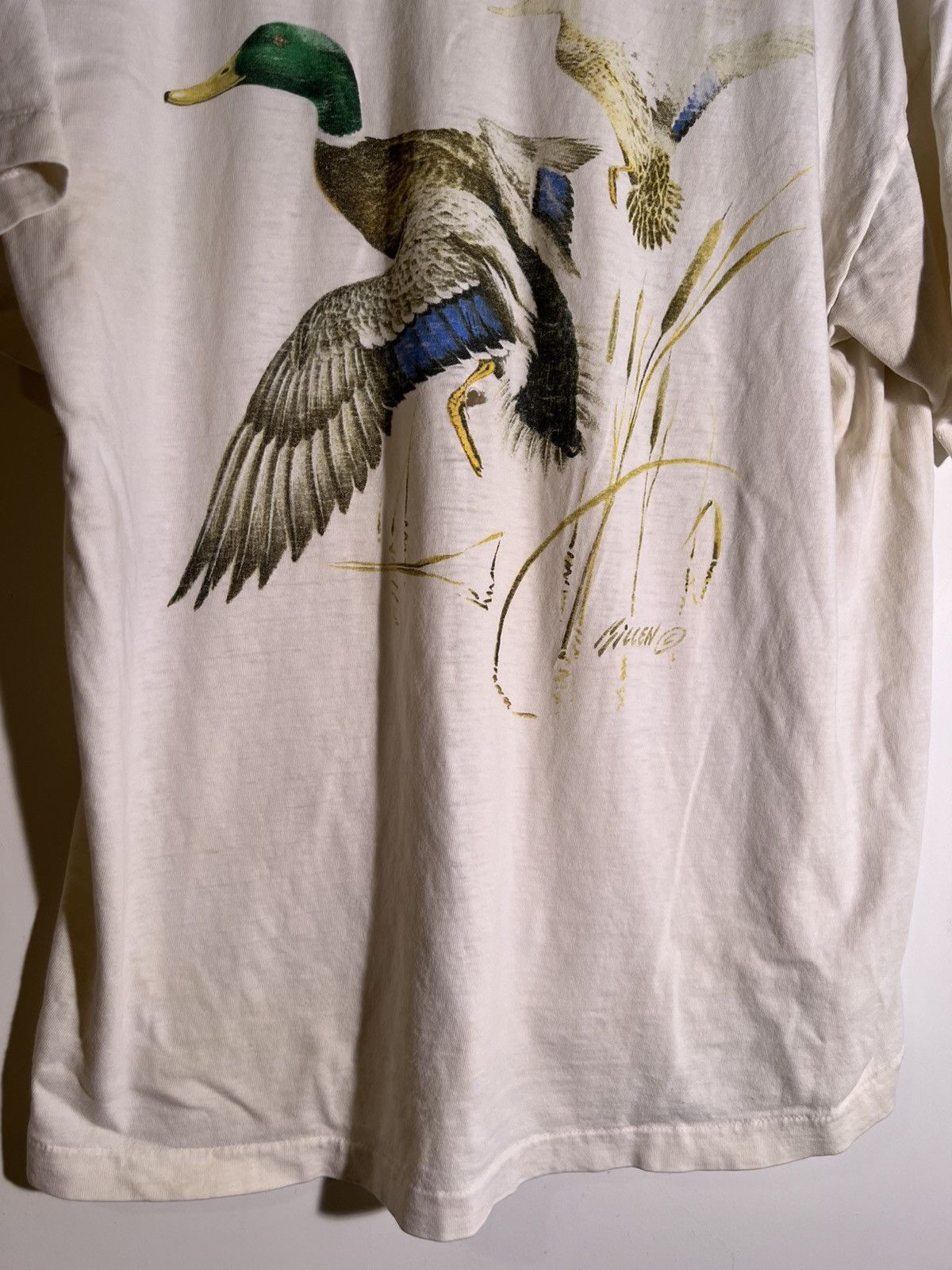 Vintage 90’s 2000’s Y2K Vintage T.S.F. Originals Duck Retro Shirt Size US L / EU 52-54 / 3 - 4 Thumbnail