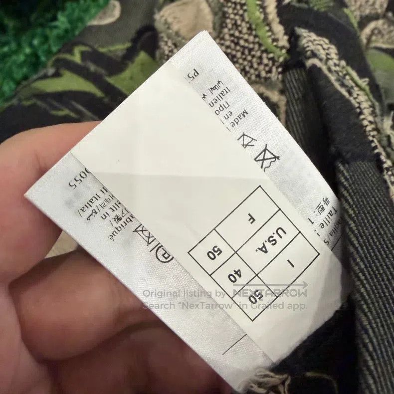 Valentino Valentino Classic camouflage jacket Size US L / EU 52-54 / 3 - 5 Thumbnail