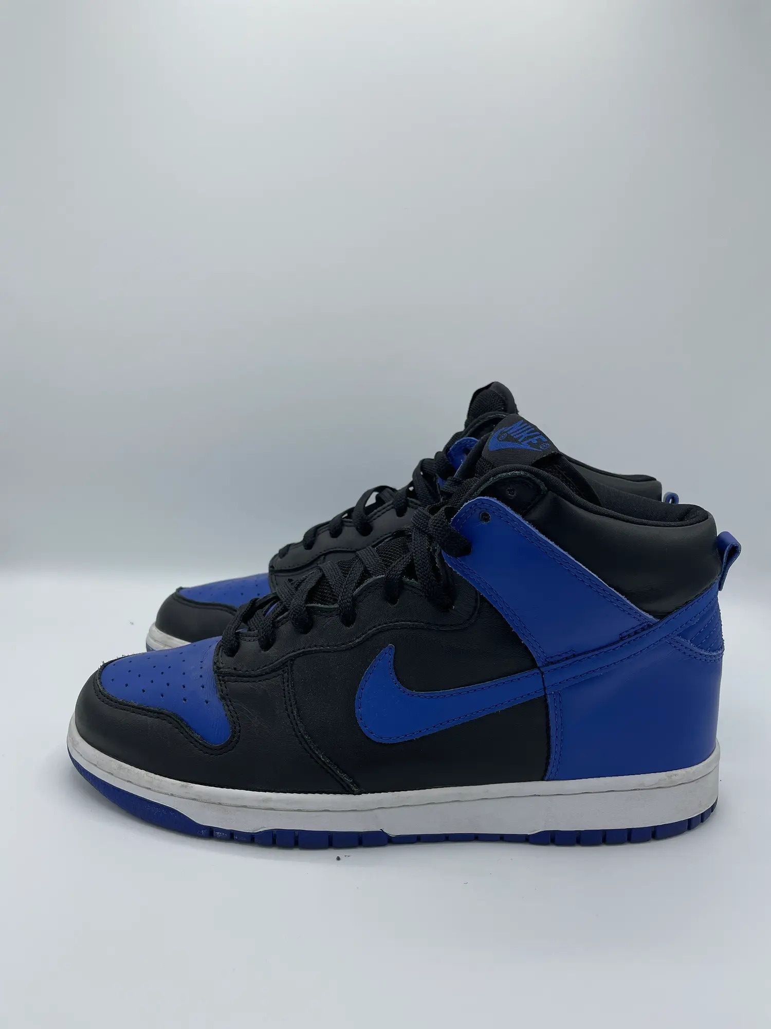 Nike 2004 Nike Dunk High Royal Blue Black Size US 9 / EU 42 - 5 Thumbnail