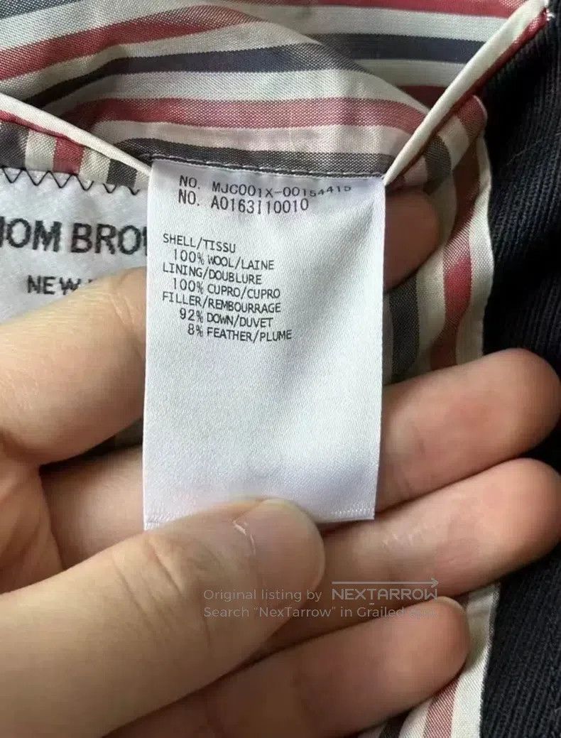 Thom Browne Thom Browne Puffer Gold Button Blazer Size US S / EU 44-46 / 1 - 5 Thumbnail
