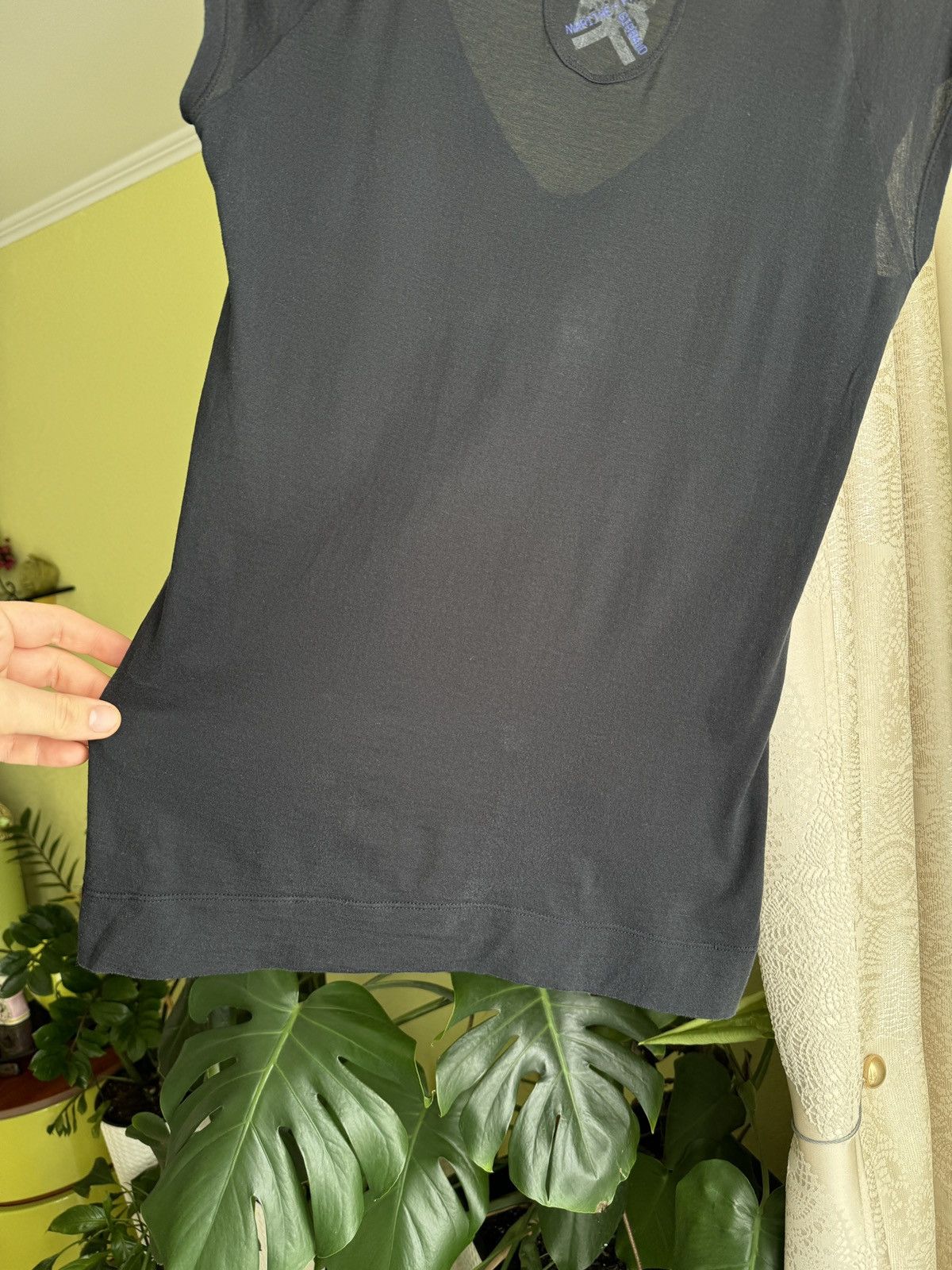 Marithe + Francois Girbaud Vintage Marithe Francois Girbaud T-Shirt Top Avant Garde Y2k Size M / US 6-8 / IT 42-44 - 16 Thumbnail