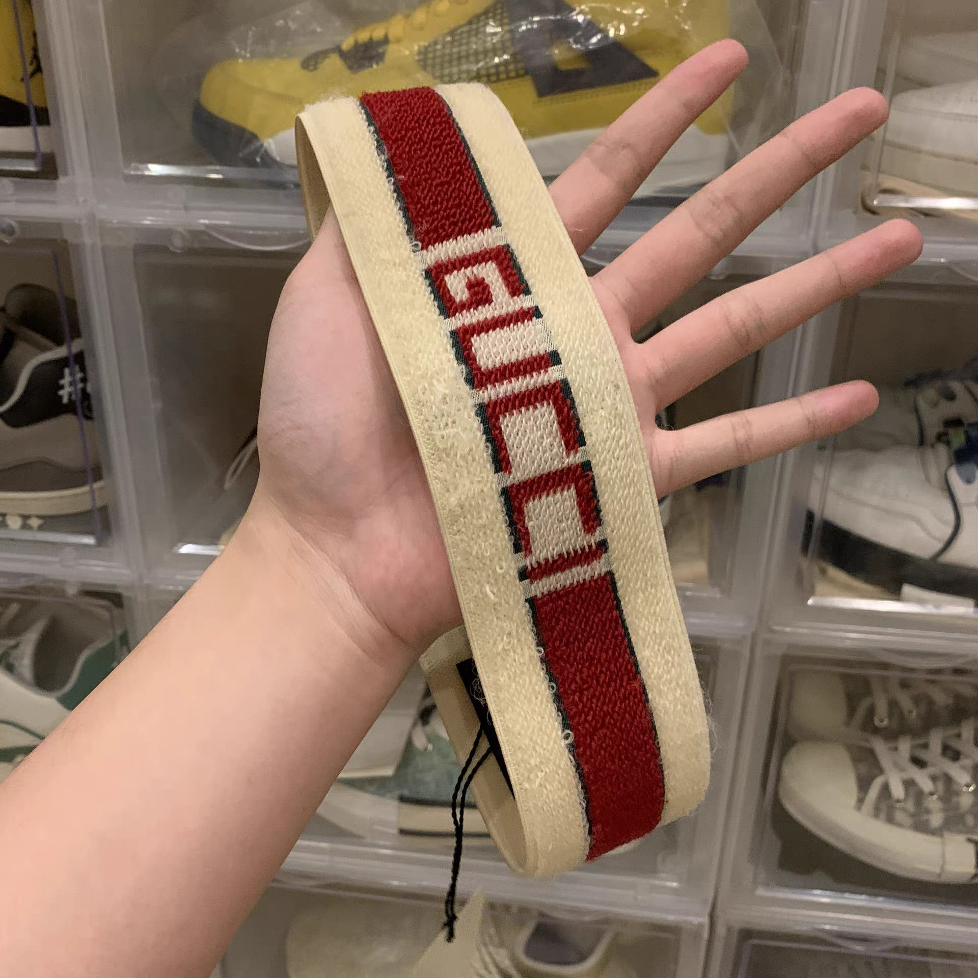 Gucci Gucci Off-White Headband Size ONE SIZE - 1 Thumbnail