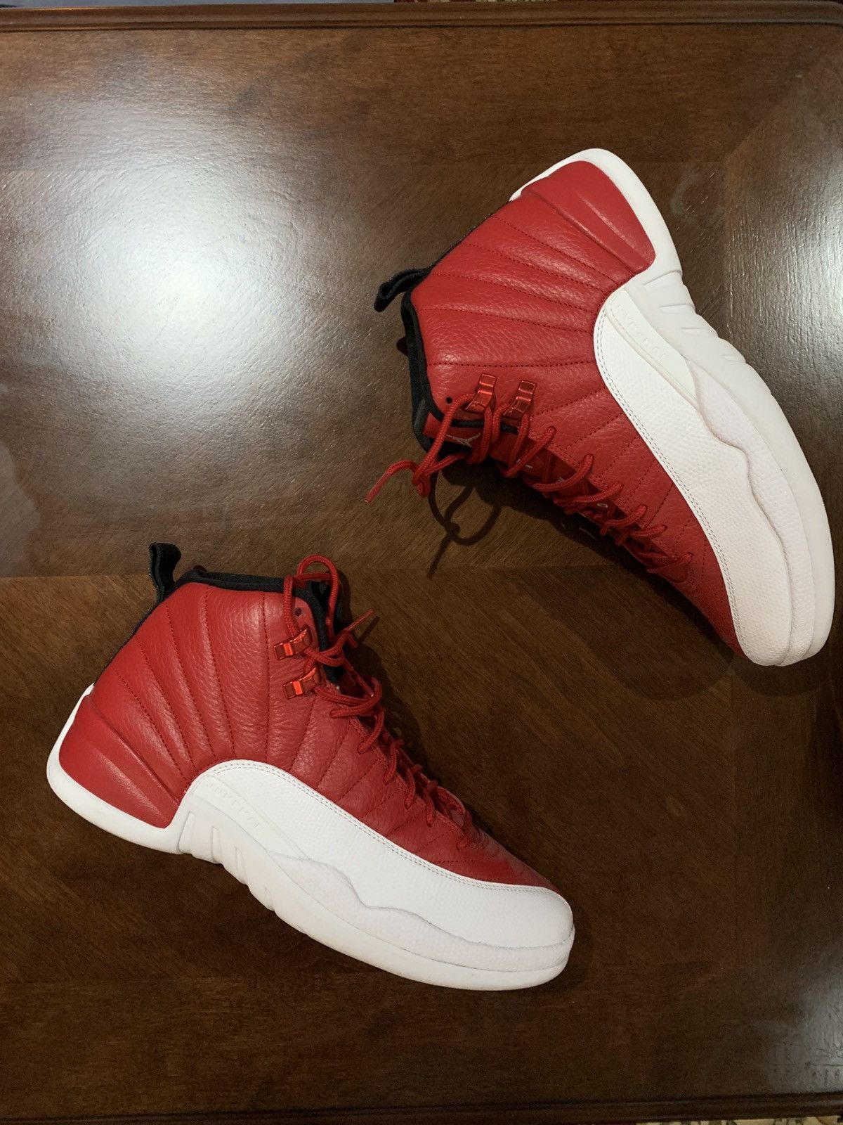 Jordan Brand Jordan 12 Retro gym Redd/White Size US 10 / EU 43 - 4 Thumbnail